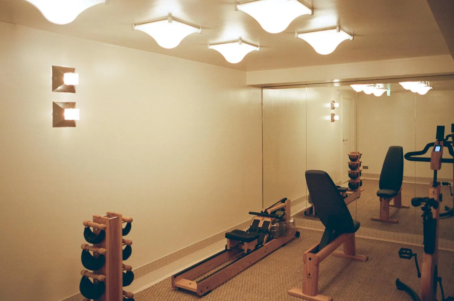 Fitness centre/facilities in Hôtel Massé