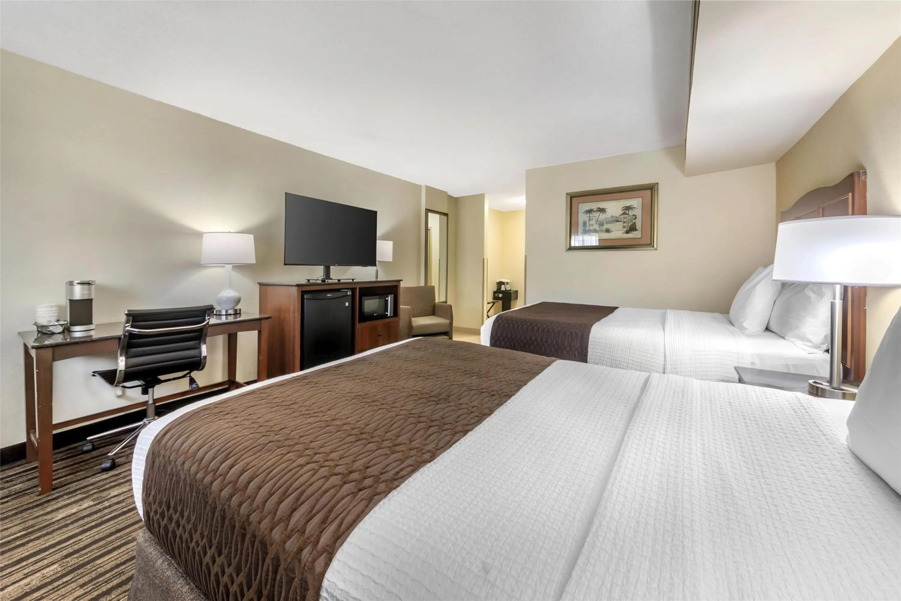 Bedroom, Bed in Best Western Plus North Miami-Bal Harbour