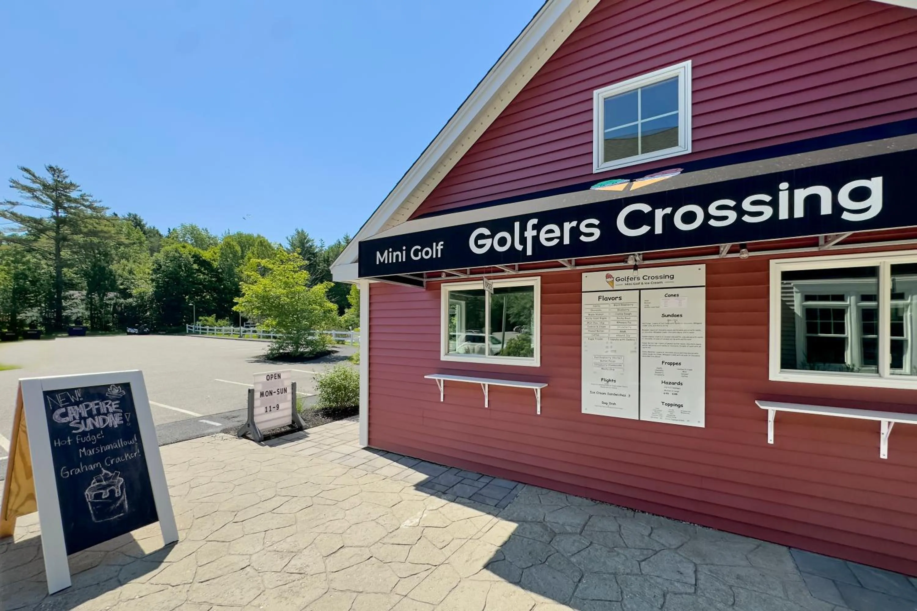 Minigolf in Country Inn at Camden Rockport