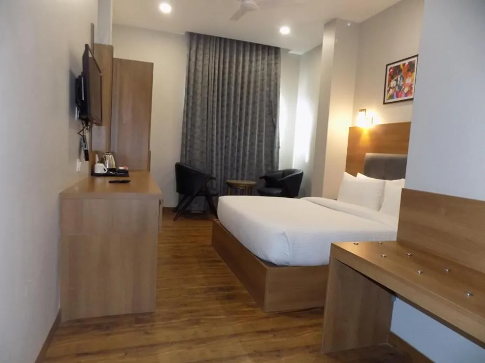 Bed in Hotel BMD The Grand