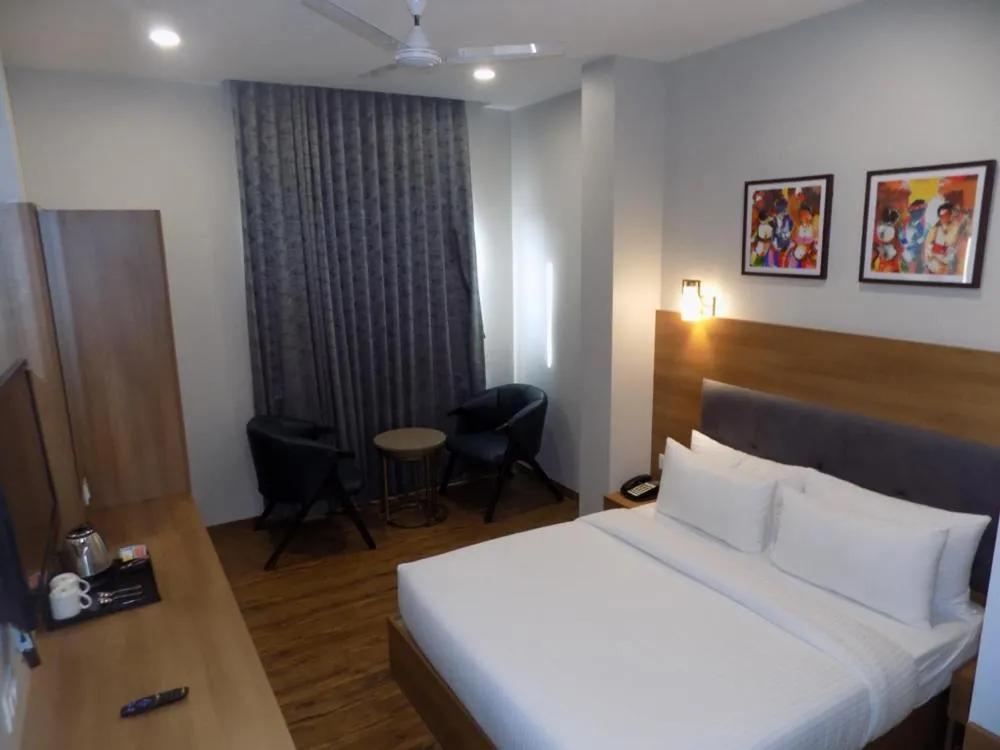 Bed in Hotel BMD The Grand