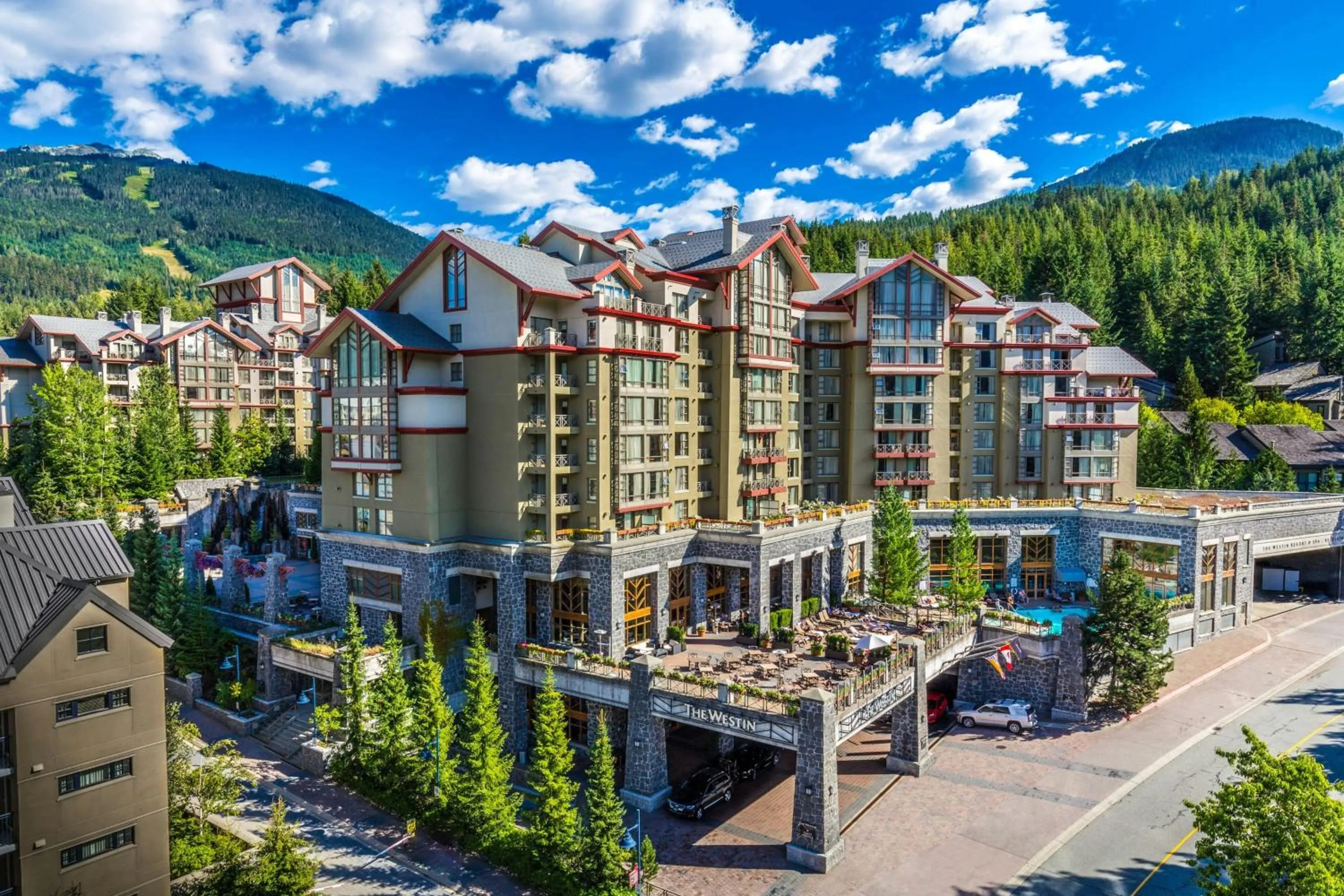 Property building in The Westin Resort & Spa, Whistler