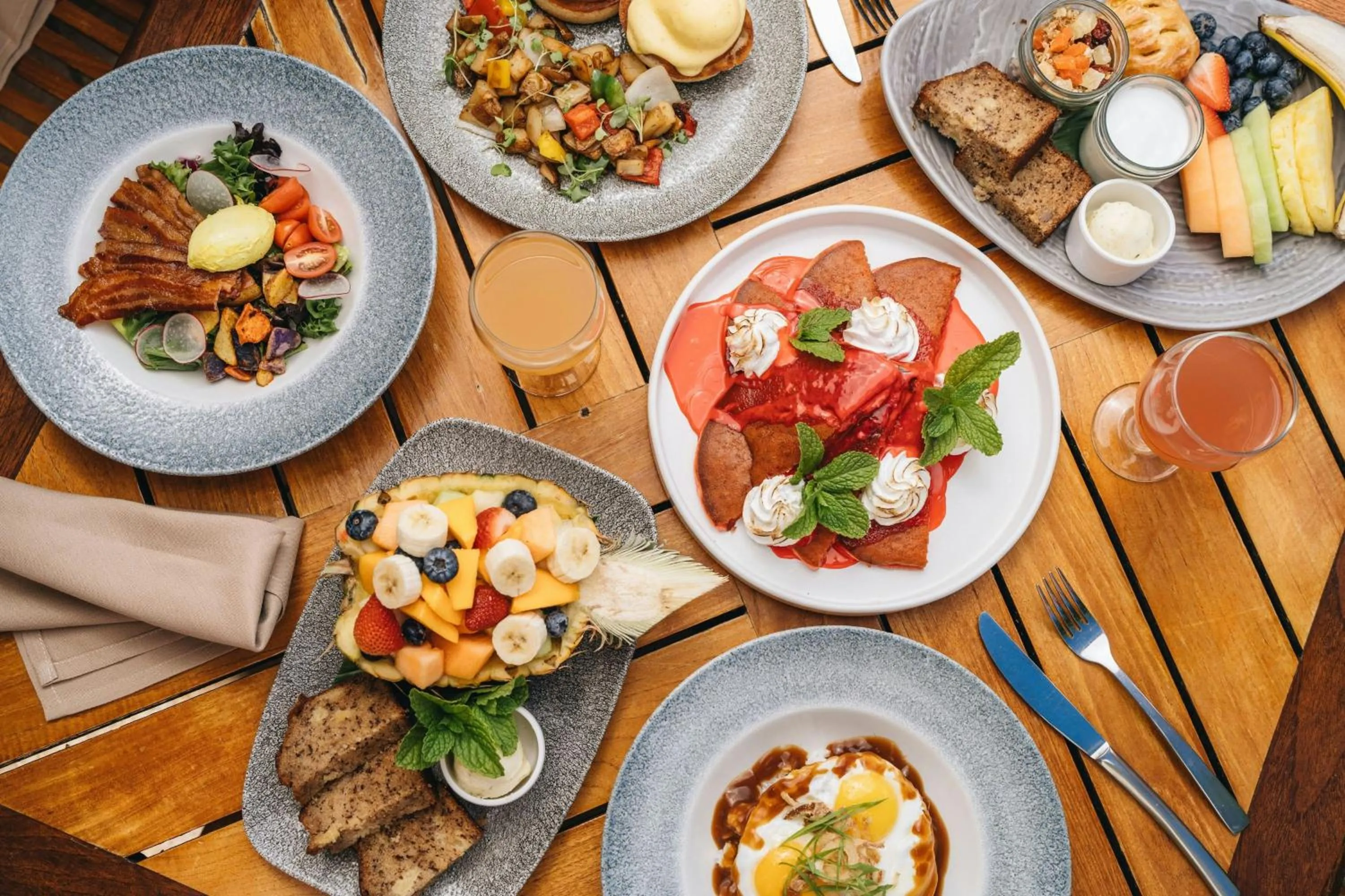 Breakfast in Sheraton Maui Resort & Spa