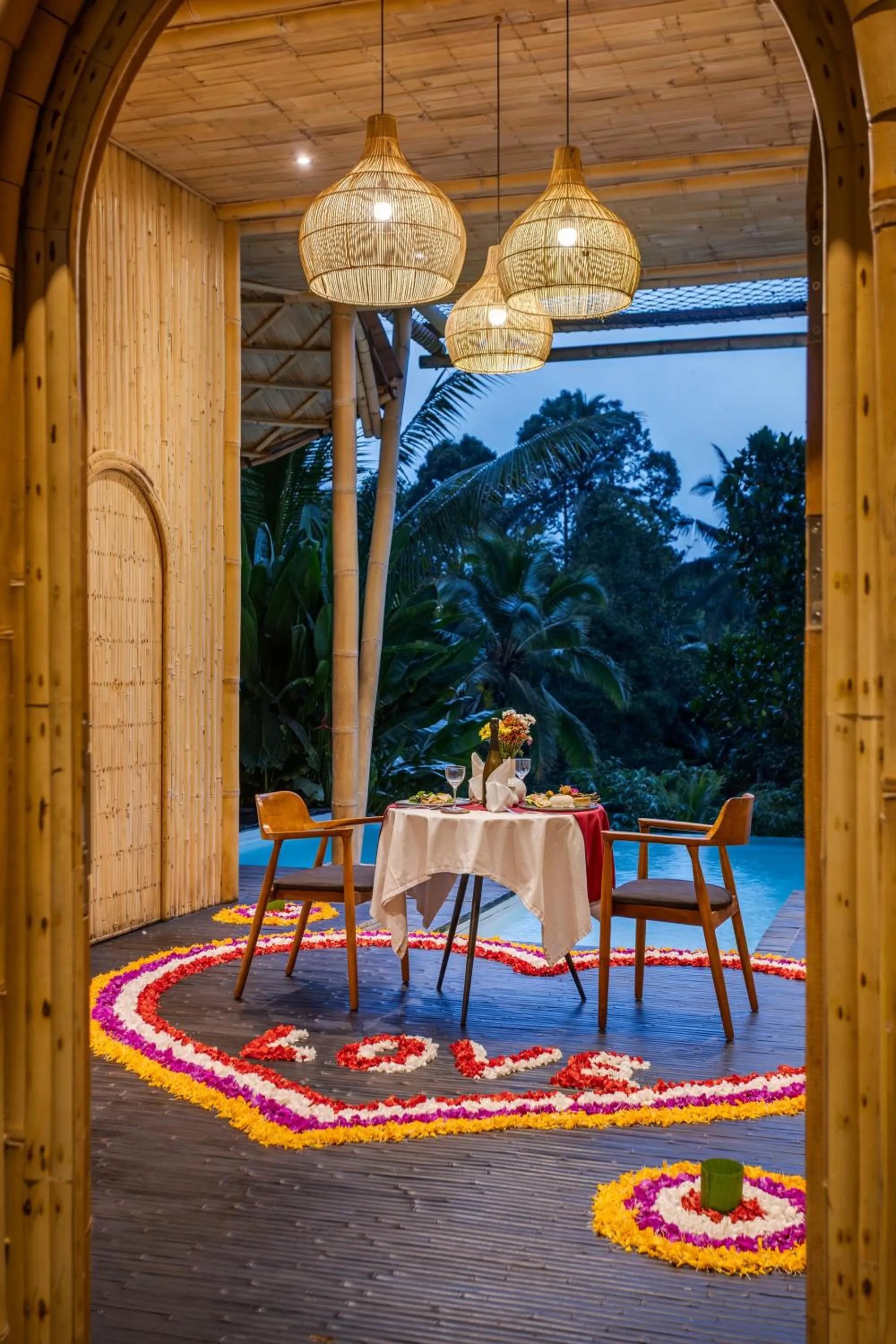 Patio in Eco Six Bali