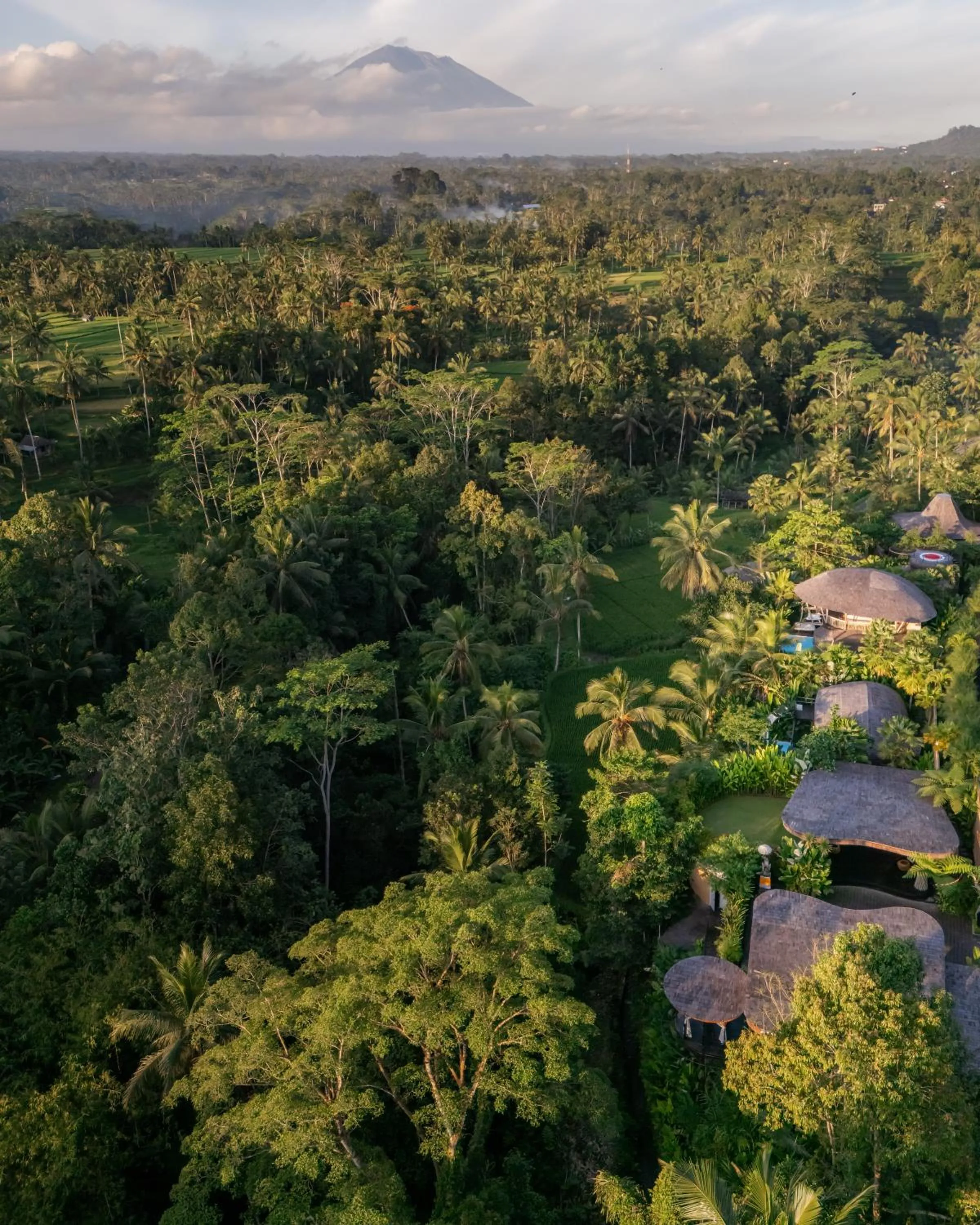 Bird's eye view in Eco Six Bali