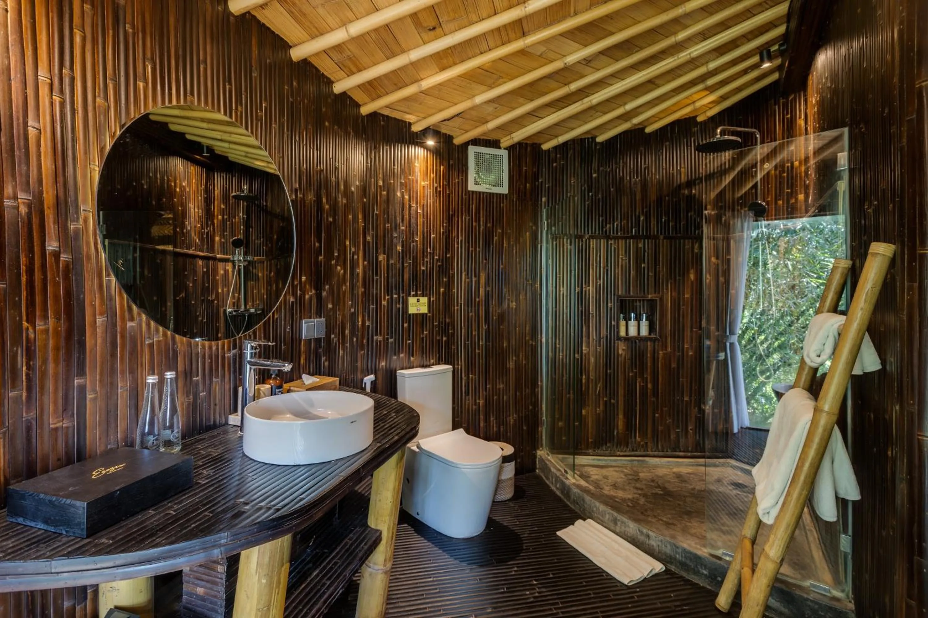 Shower in Eco Six Bali