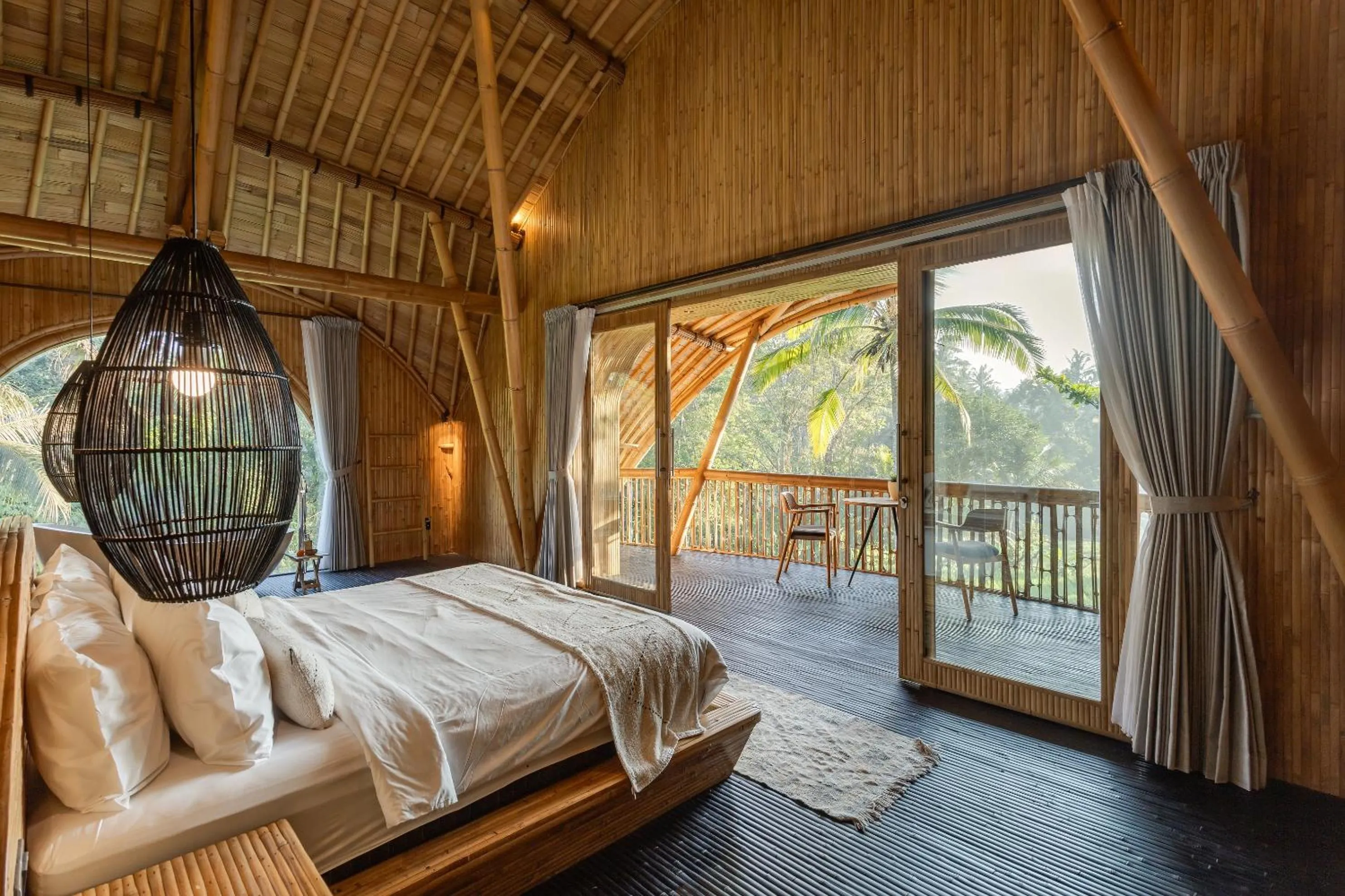 Bed in Eco Six Bali