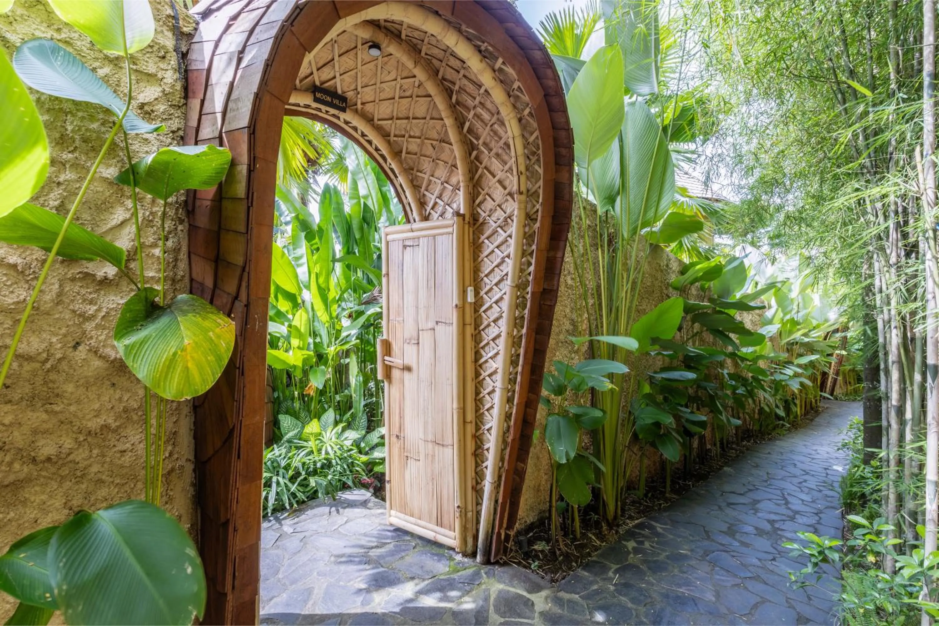 Facade/entrance in Eco Six Bali