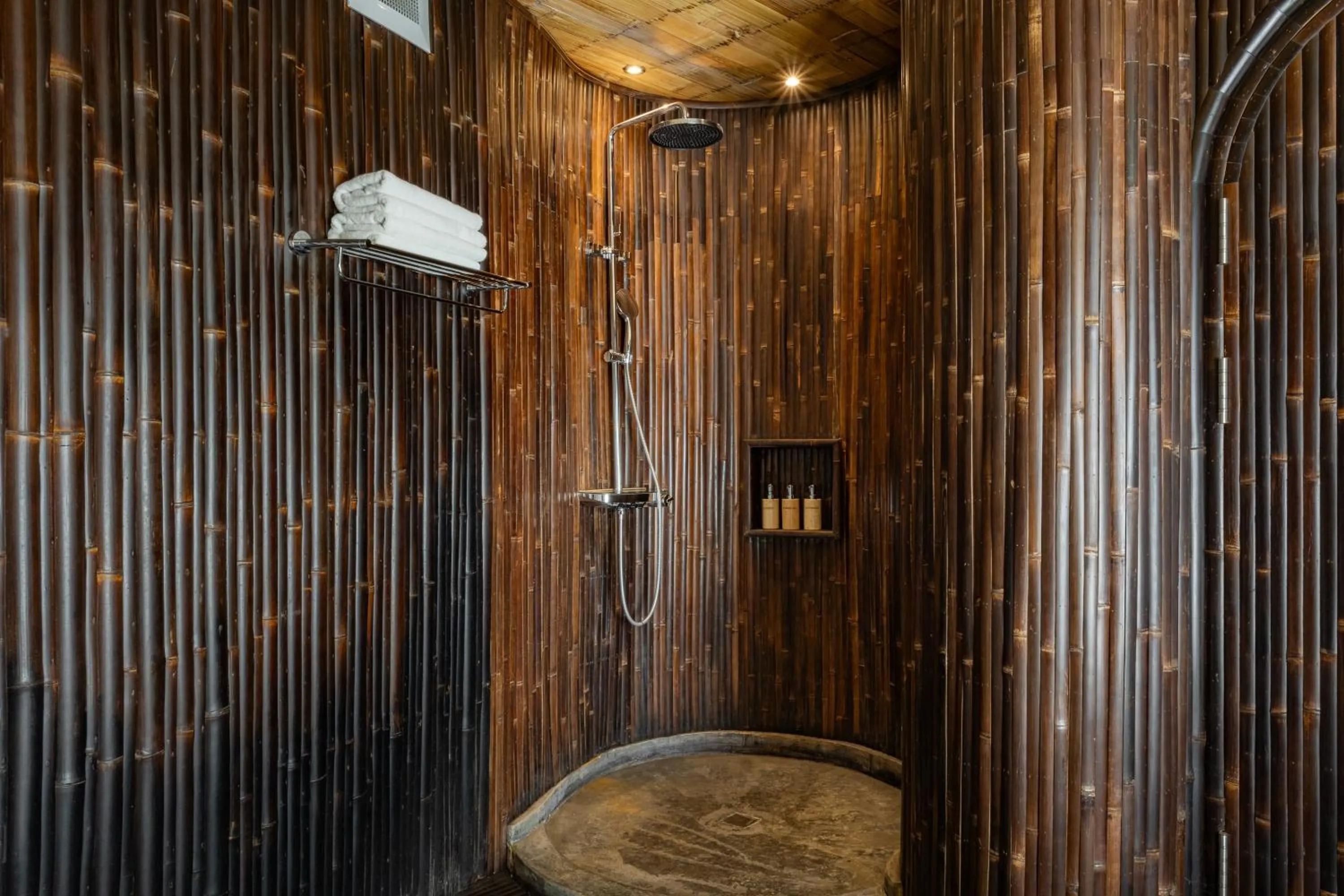 Shower in Eco Six Bali