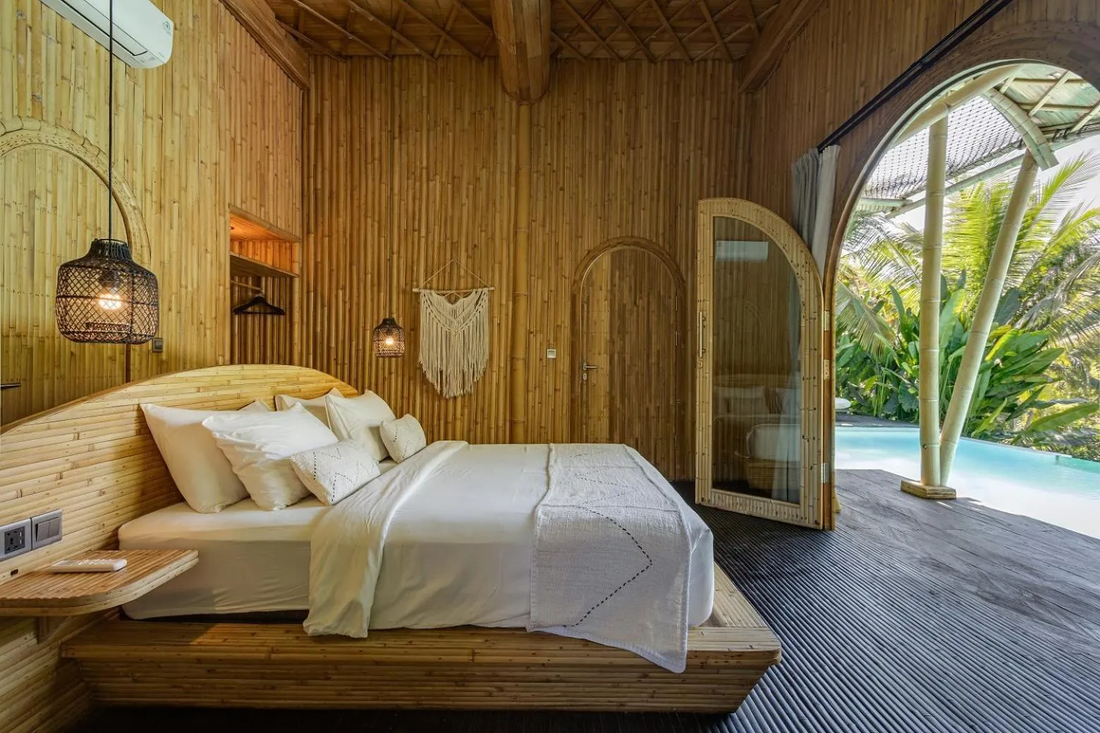 Bed in Eco Six Bali