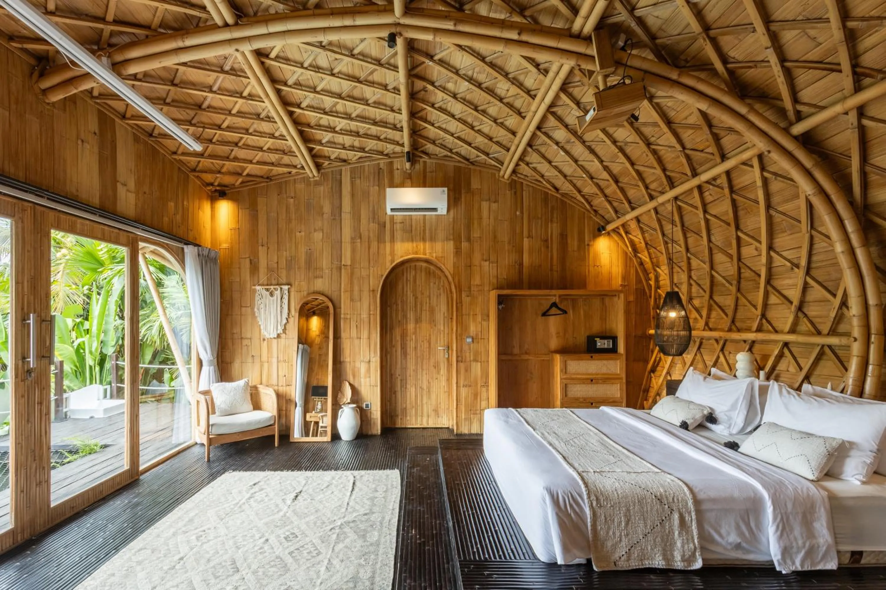 Bed in Eco Six Bali