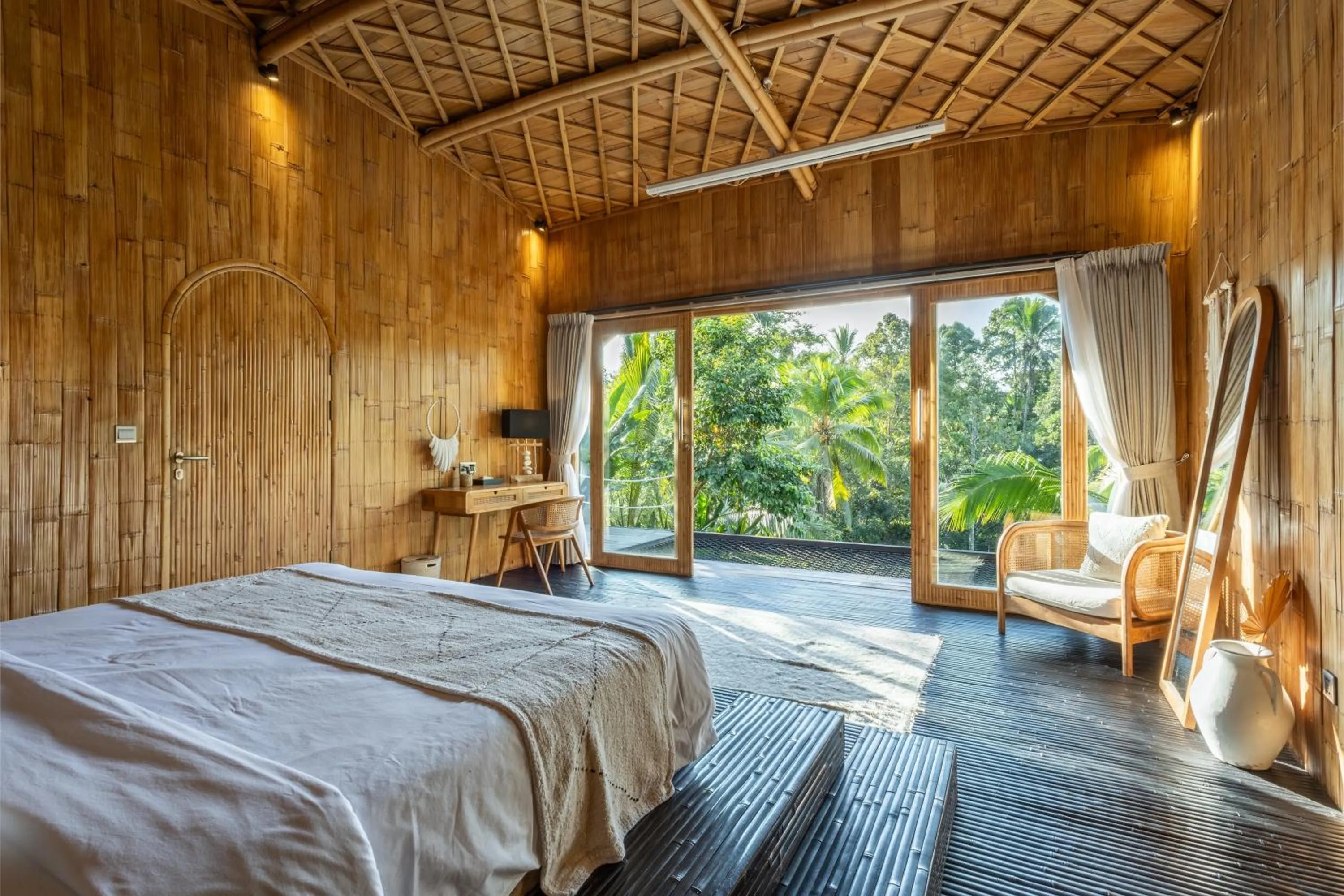 Bed in Eco Six Bali