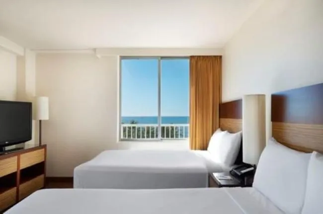 Bed in Park Shore Waikiki