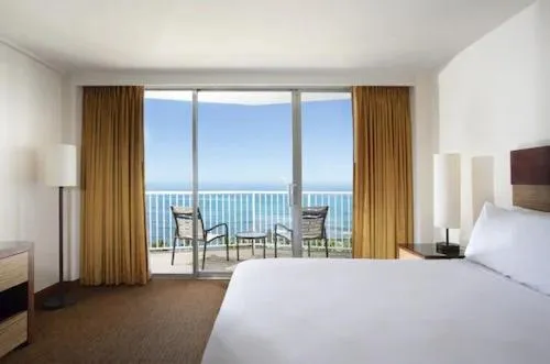 Bed in Park Shore Waikiki