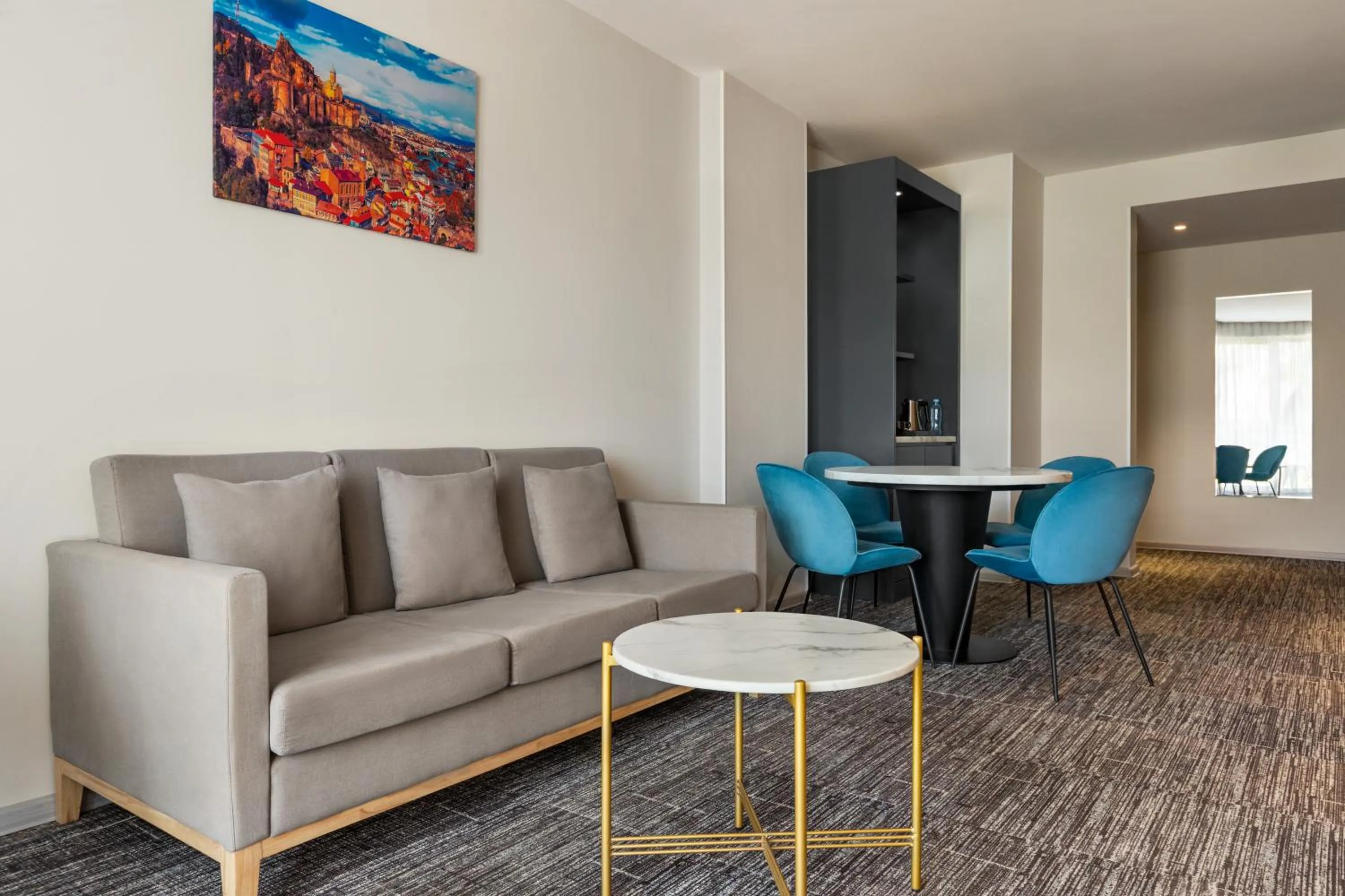 Living room in Ramada by Wyndham Tbilisi Old City