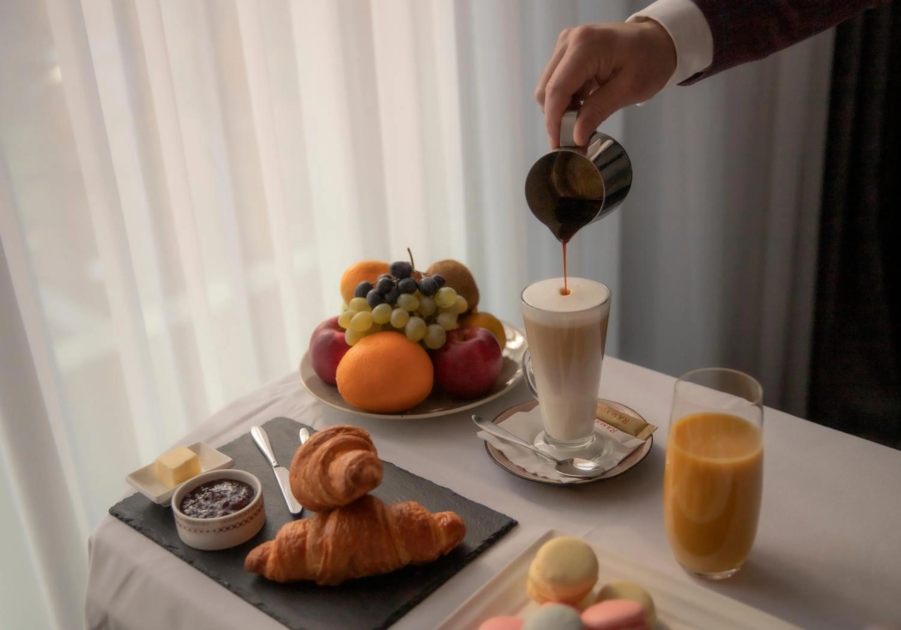 Food and drinks in Ramada by Wyndham Tbilisi Old City