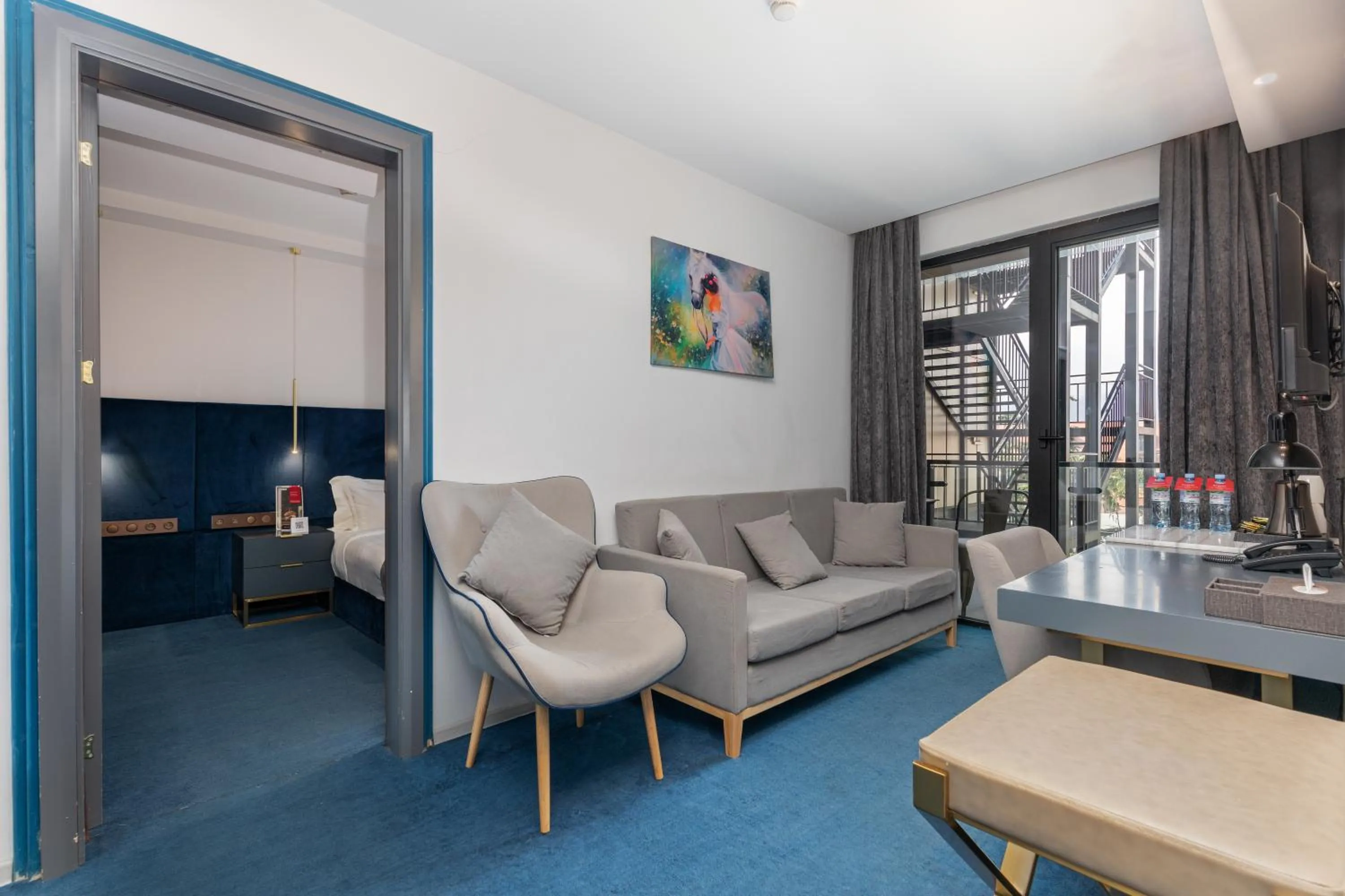 Living room in Ramada by Wyndham Tbilisi Old City