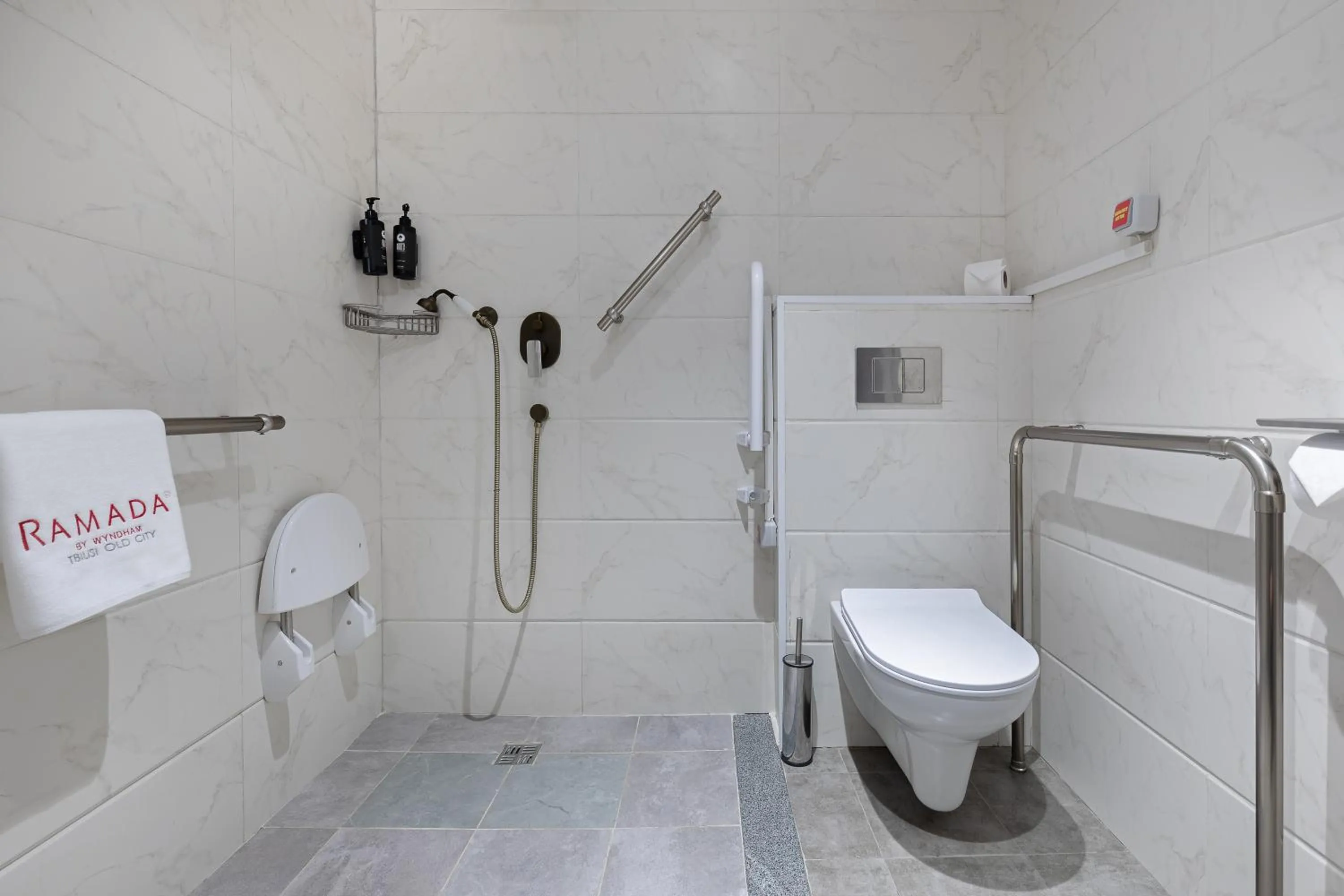 Bathroom in Ramada by Wyndham Tbilisi Old City