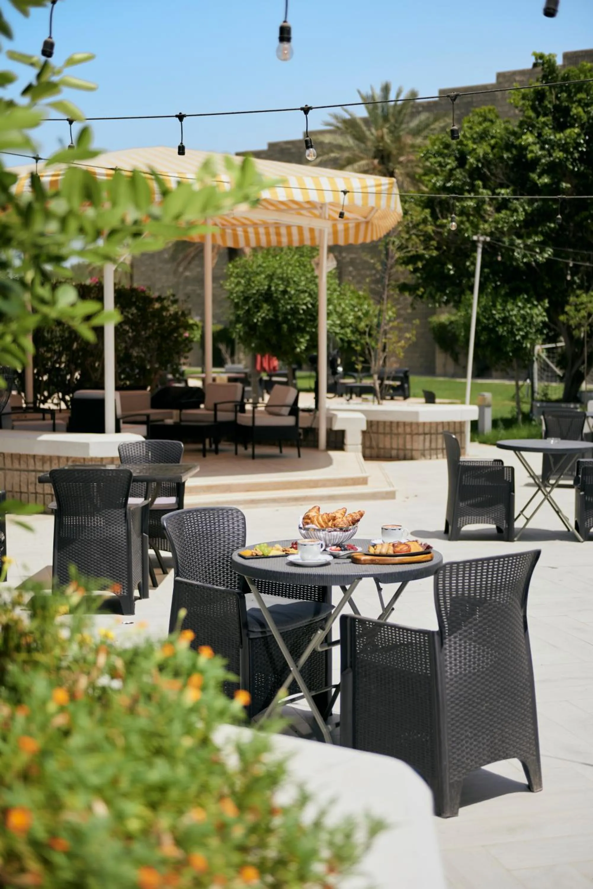 Garden view in InterContinental Al Jubail Resort