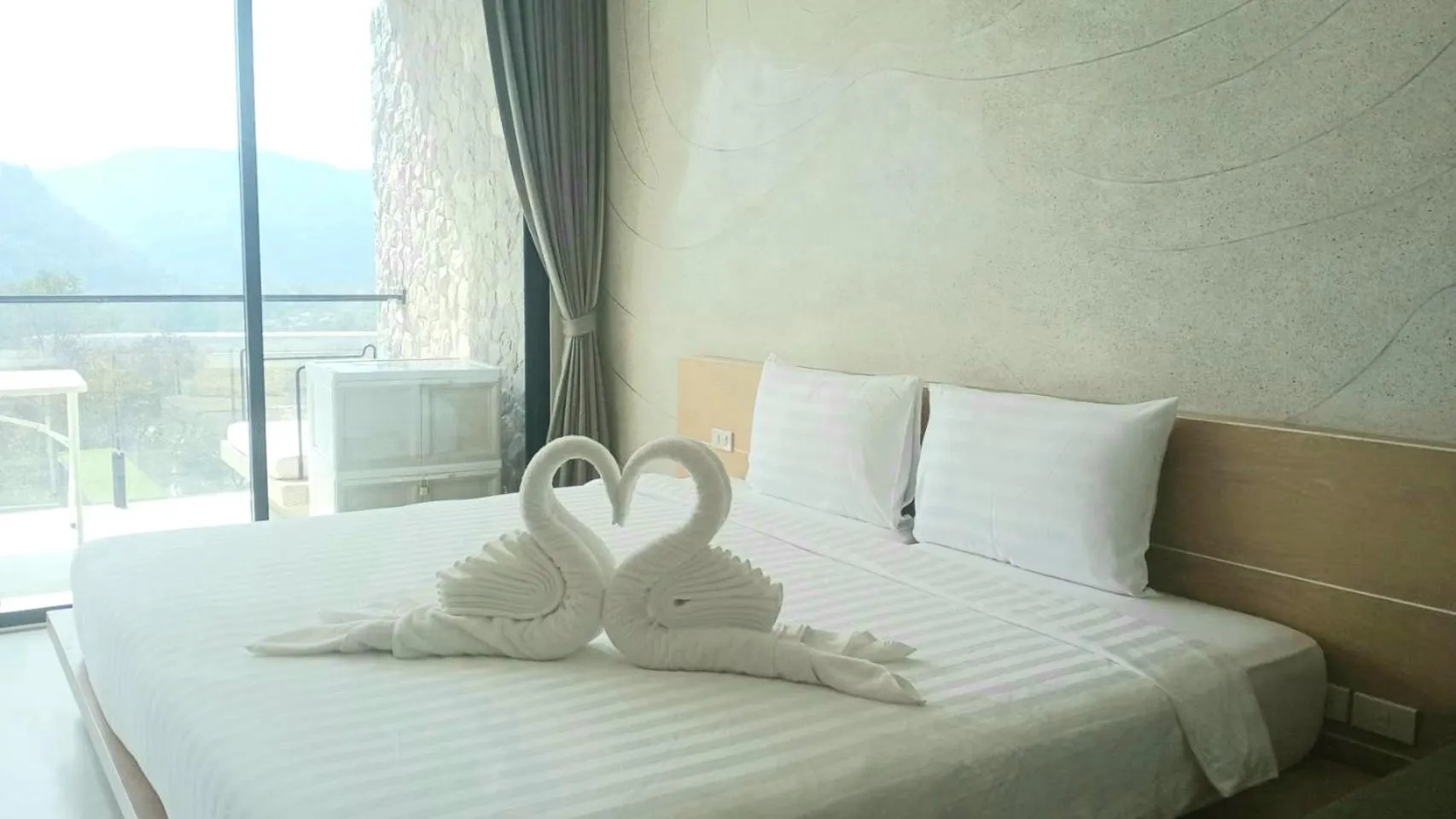 Bed in Botanica Khaoyai Condotel