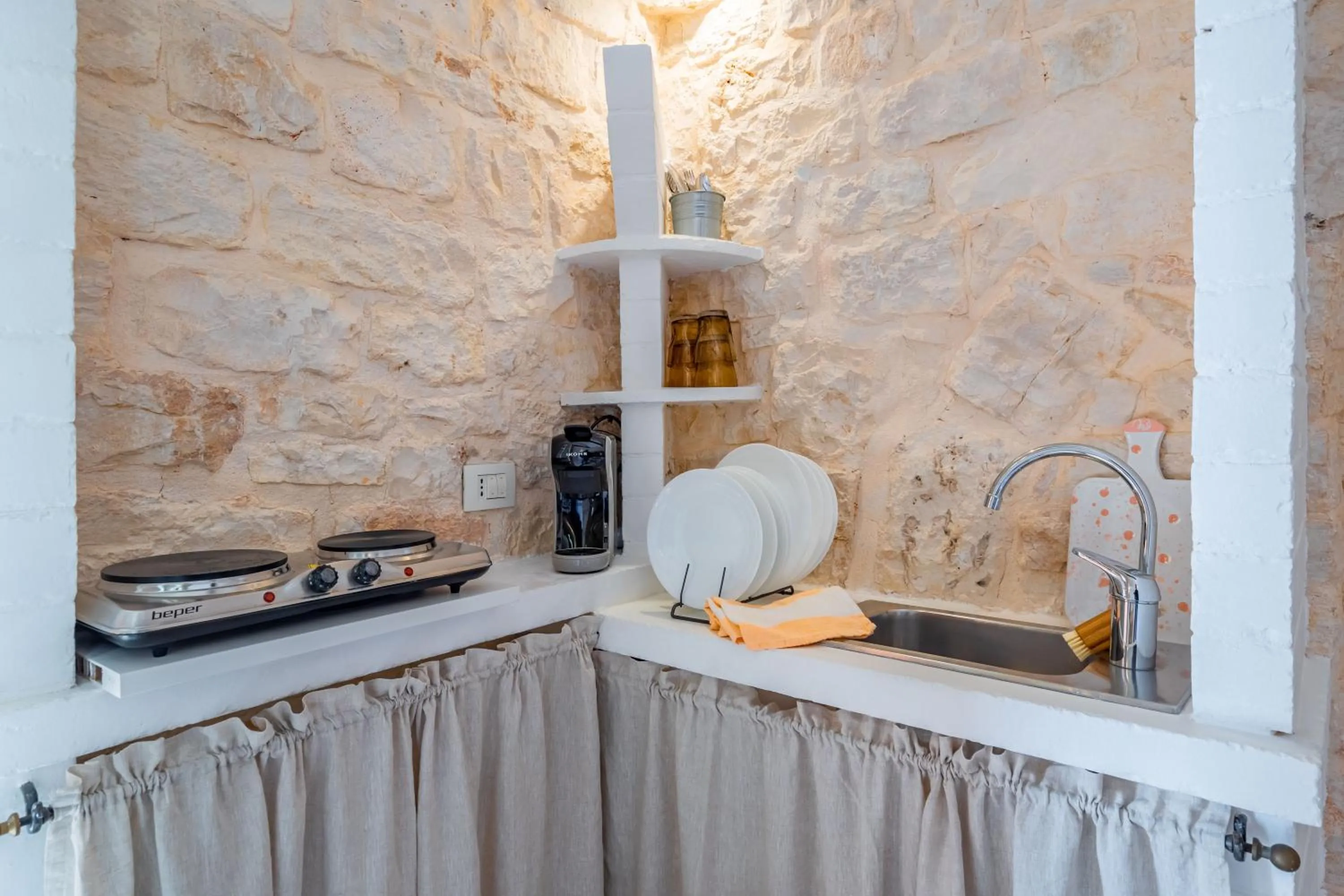 Kitchen or kitchenette in Dimora Rutica