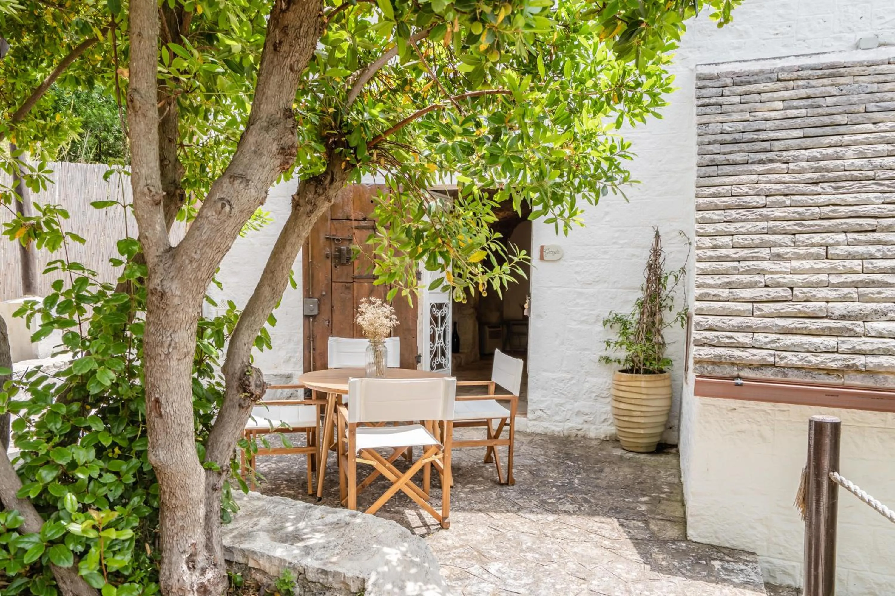 Patio in Dimora Rutica