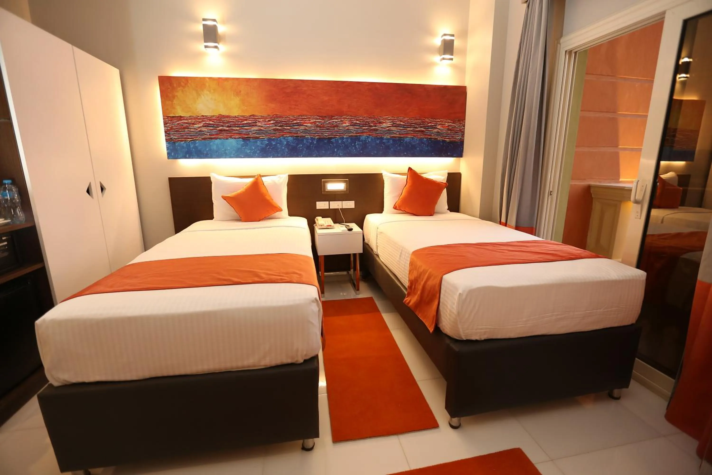 Bedroom, Bed in Gloria Aqua Park Hotel