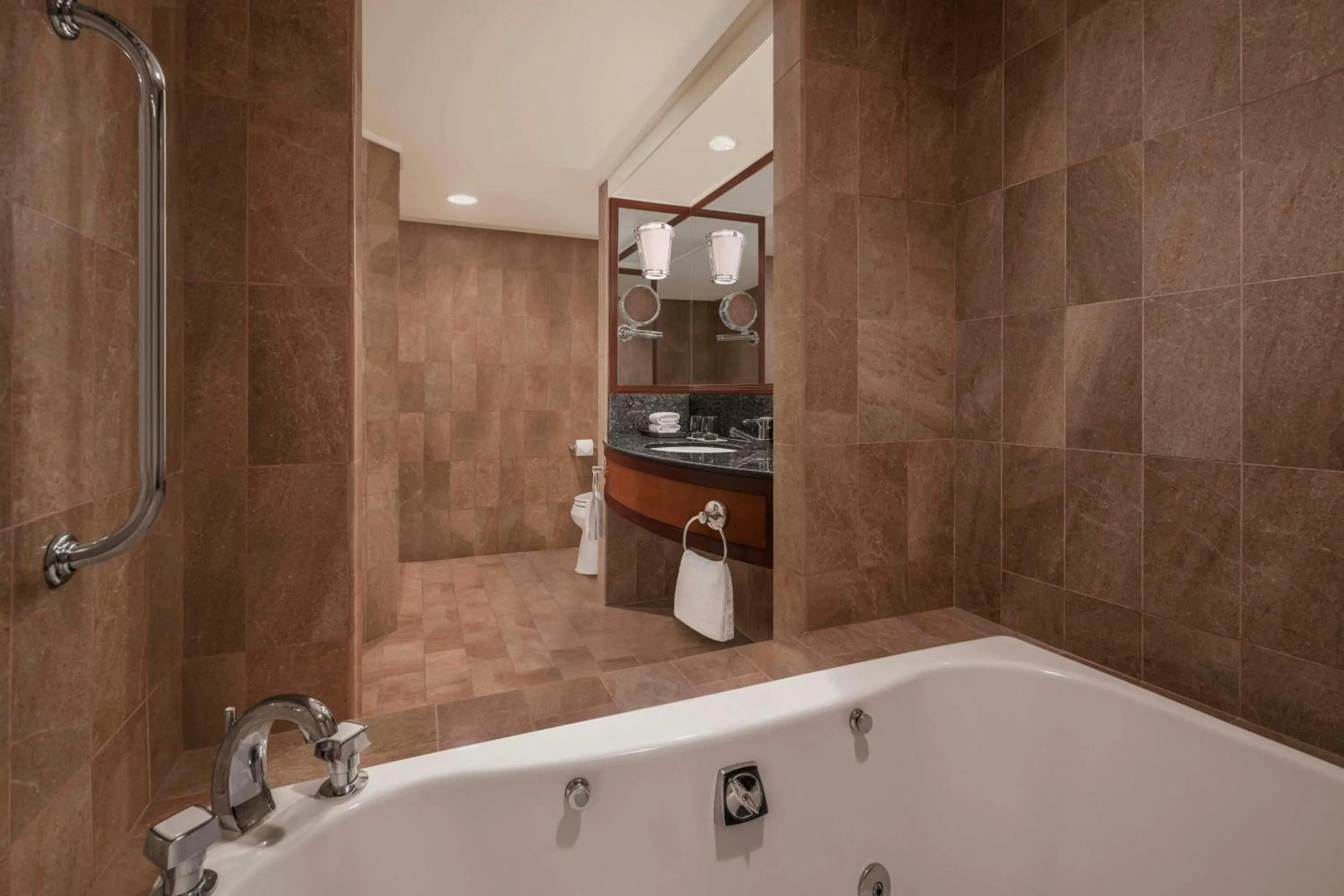 Bathroom in JW Marriott Hotel Hong Kong