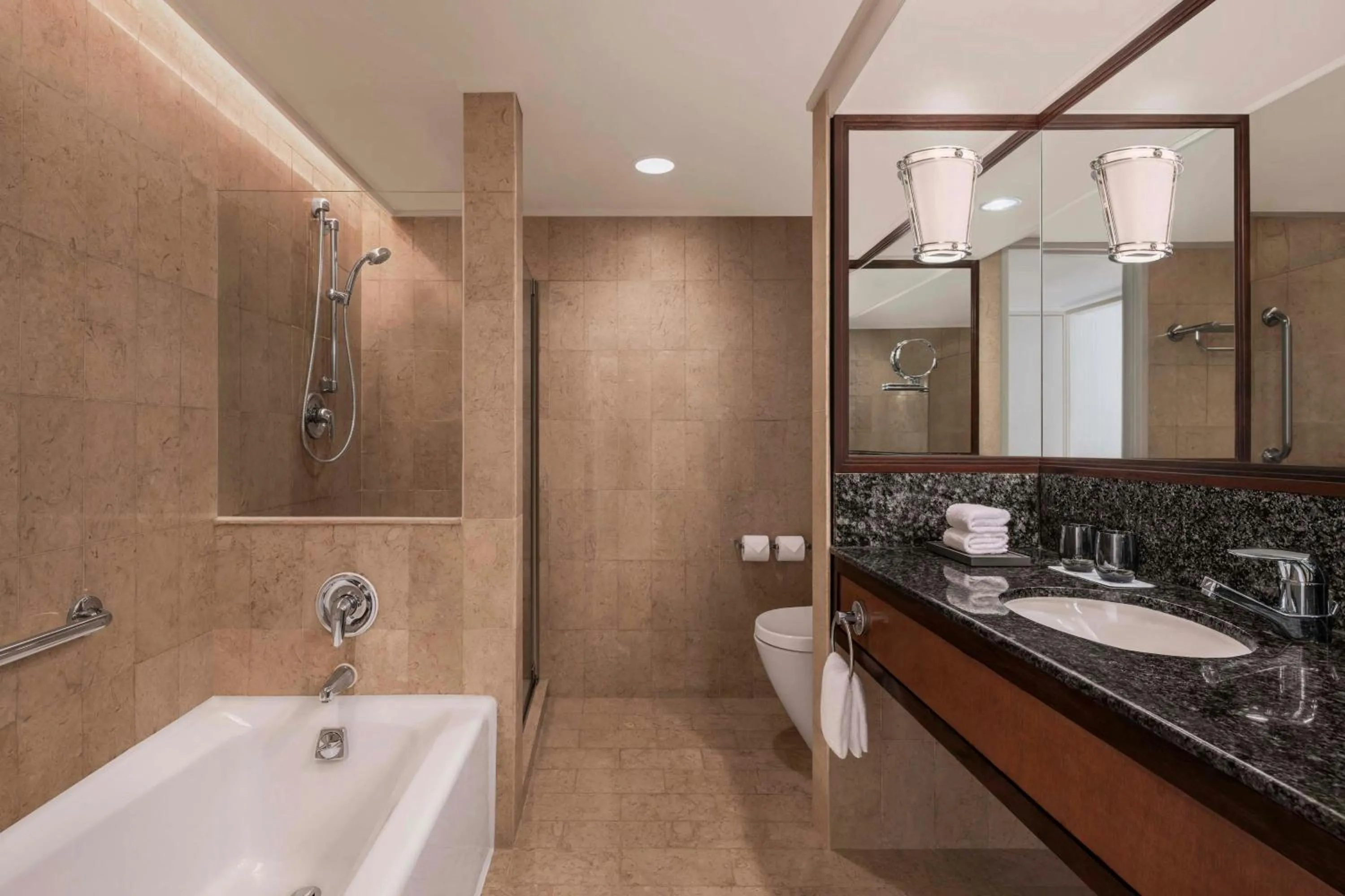 Bathroom in JW Marriott Hotel Hong Kong