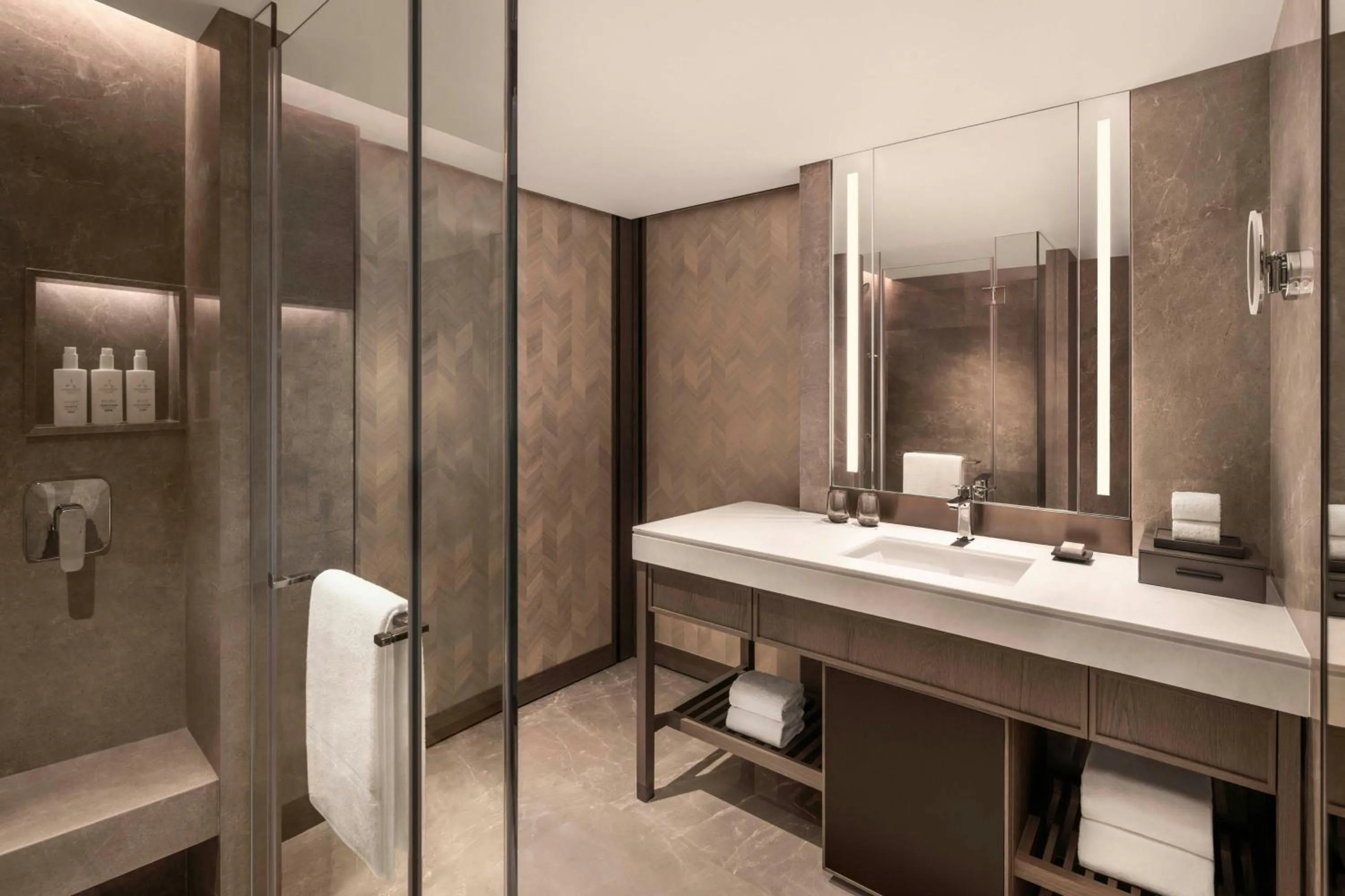 Bathroom in JW Marriott Hotel Hong Kong