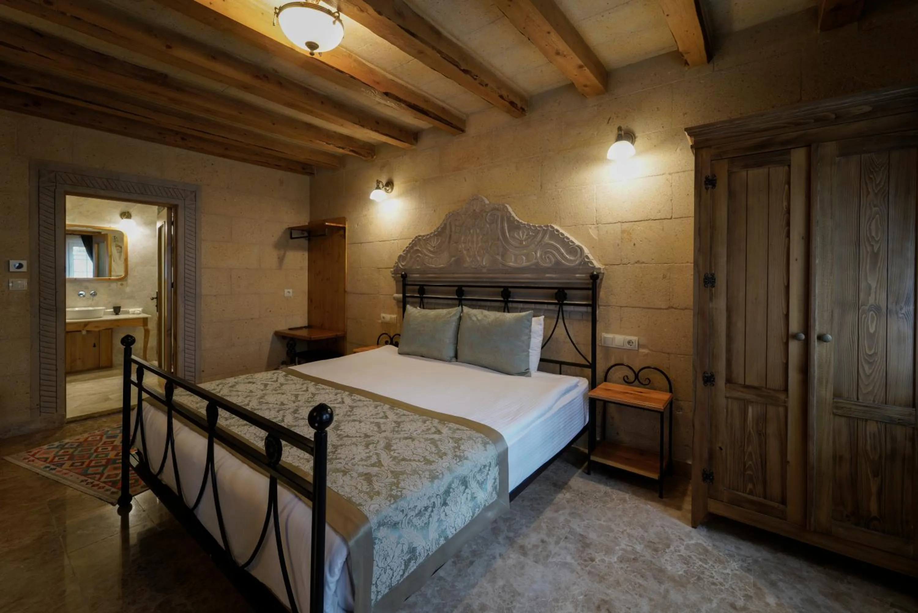 Bed in Cratus Stone Palace