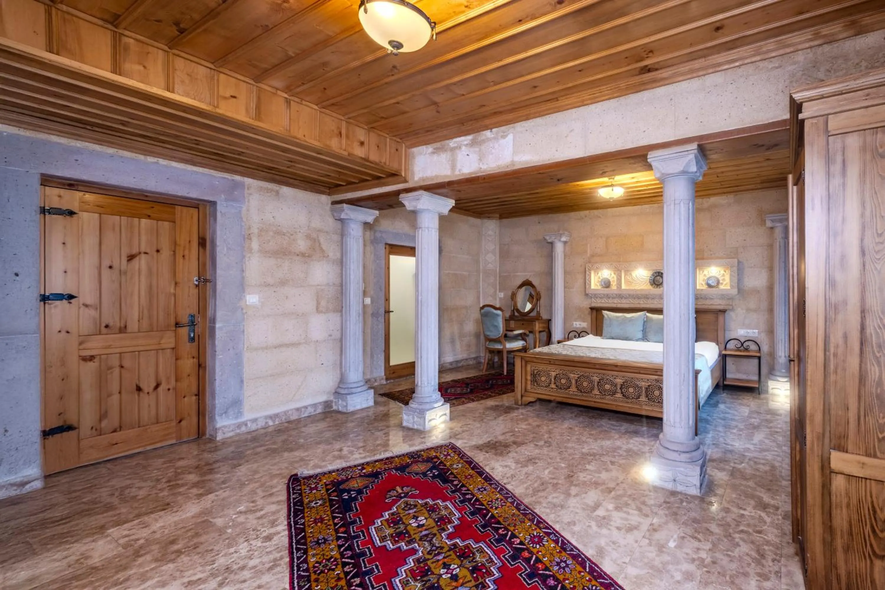 Bed in Cratus Stone Palace