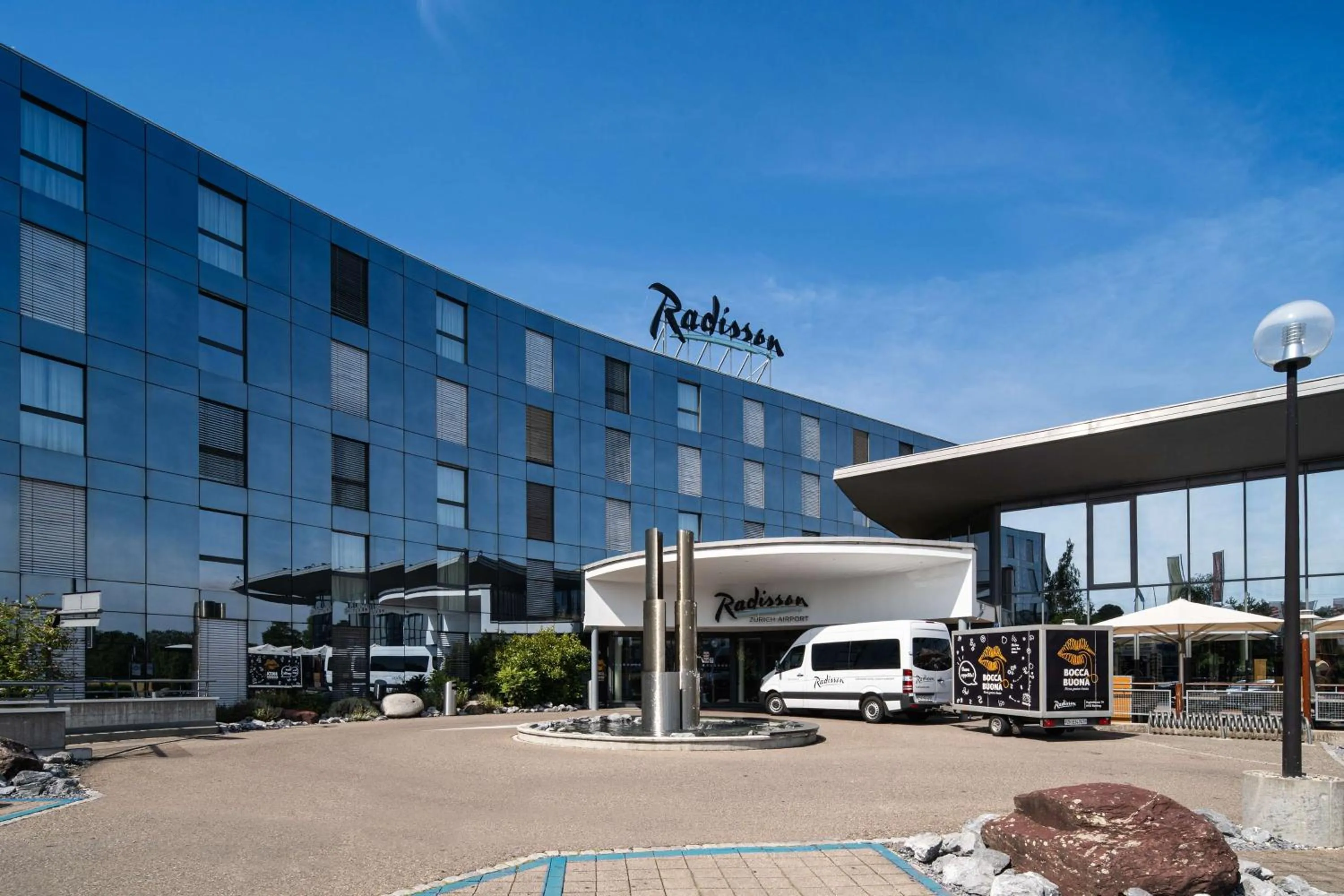 Property building in Radisson Hotel Zurich Airport