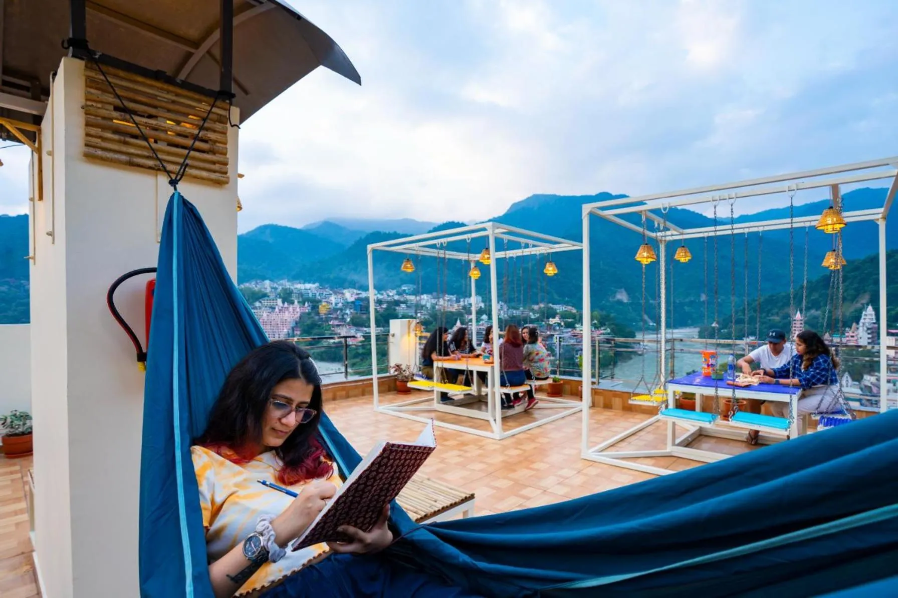 Balcony/Terrace in goSTOPS Rishikesh, Lakshman Jhula