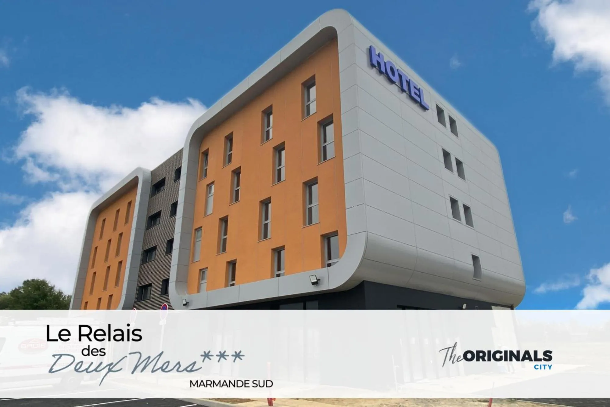 Property building in The Originals City, Hôtel Le Relais des Deux Mers, Marmande Sud