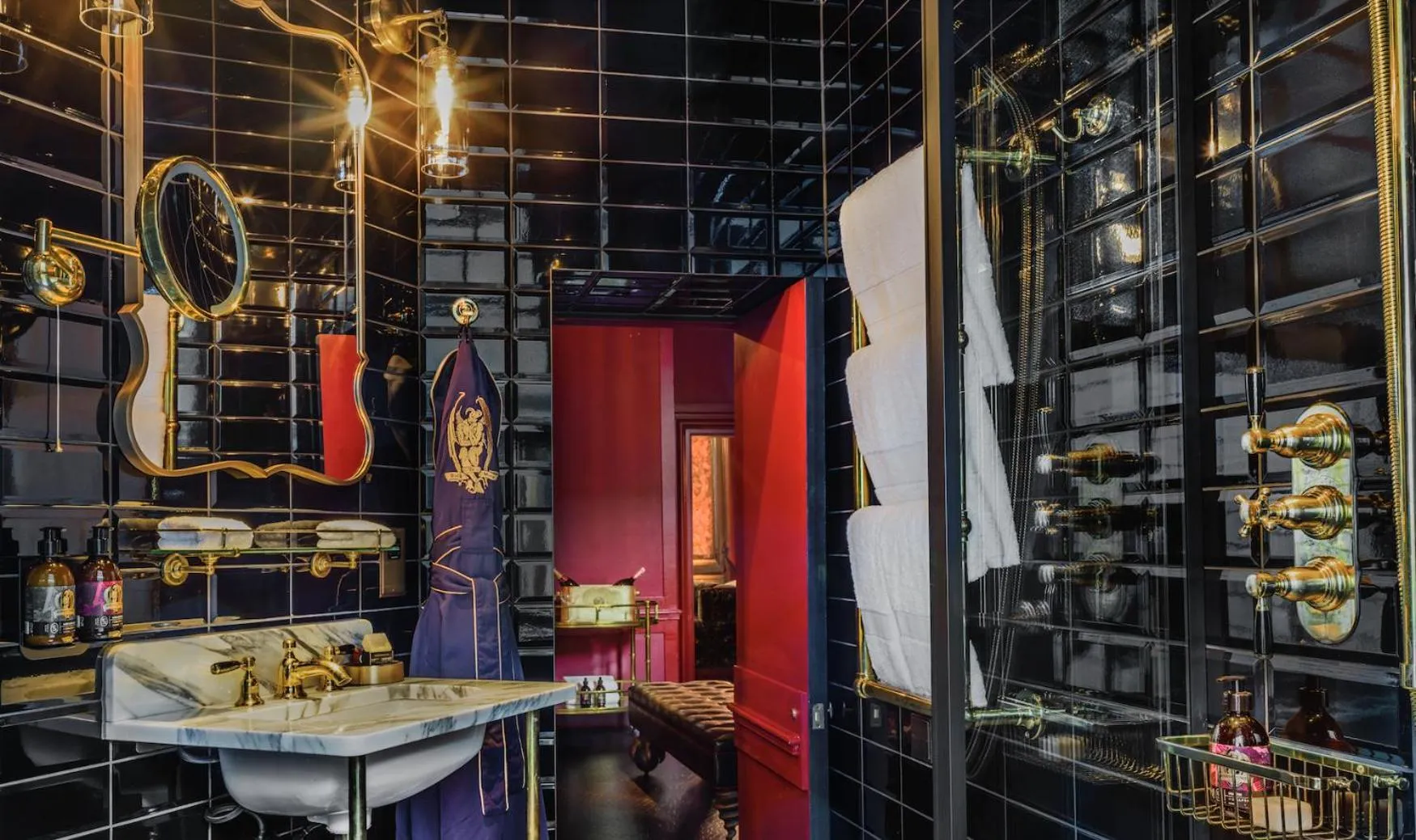 Bathroom in Chateau Denmark London