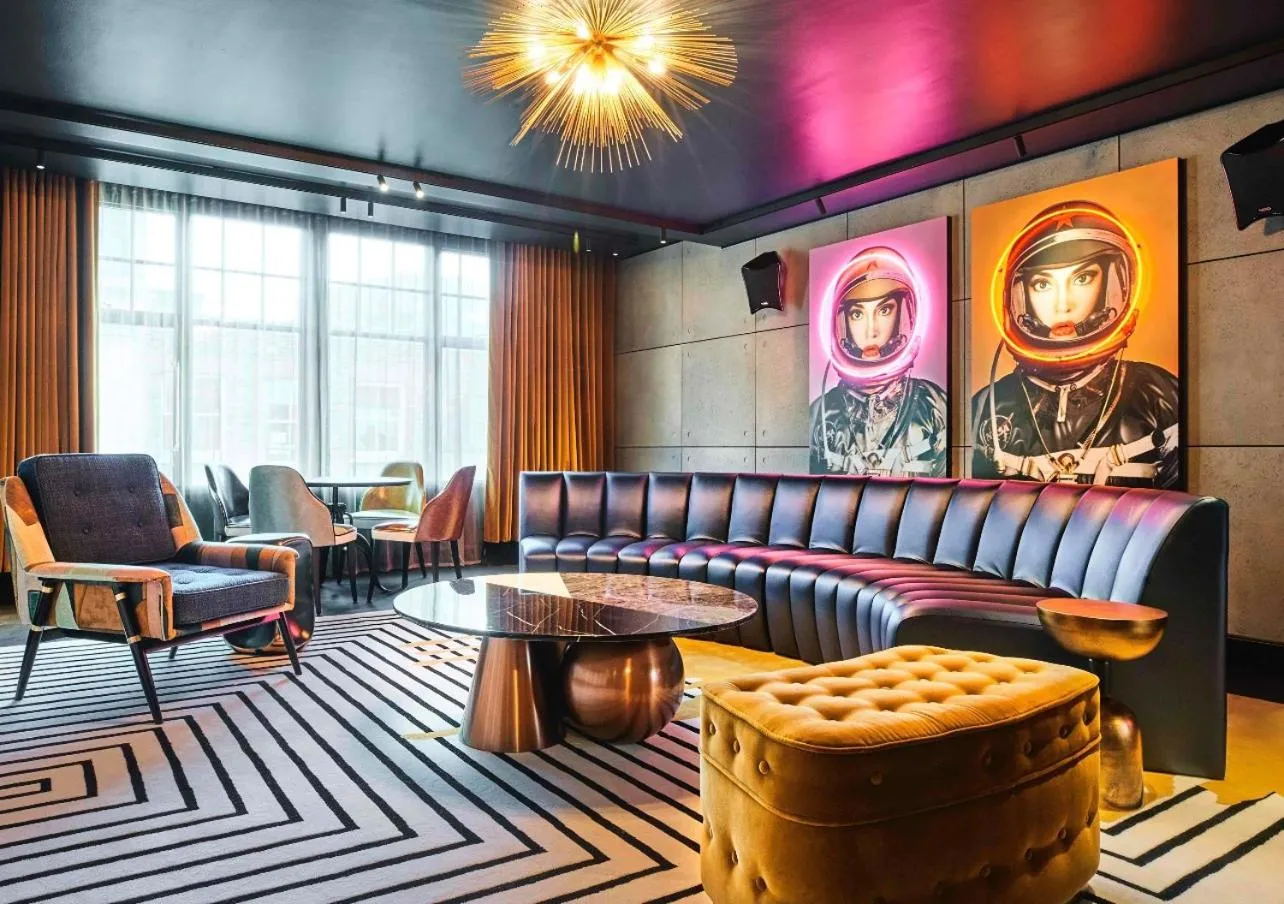 Living room in Chateau Denmark London