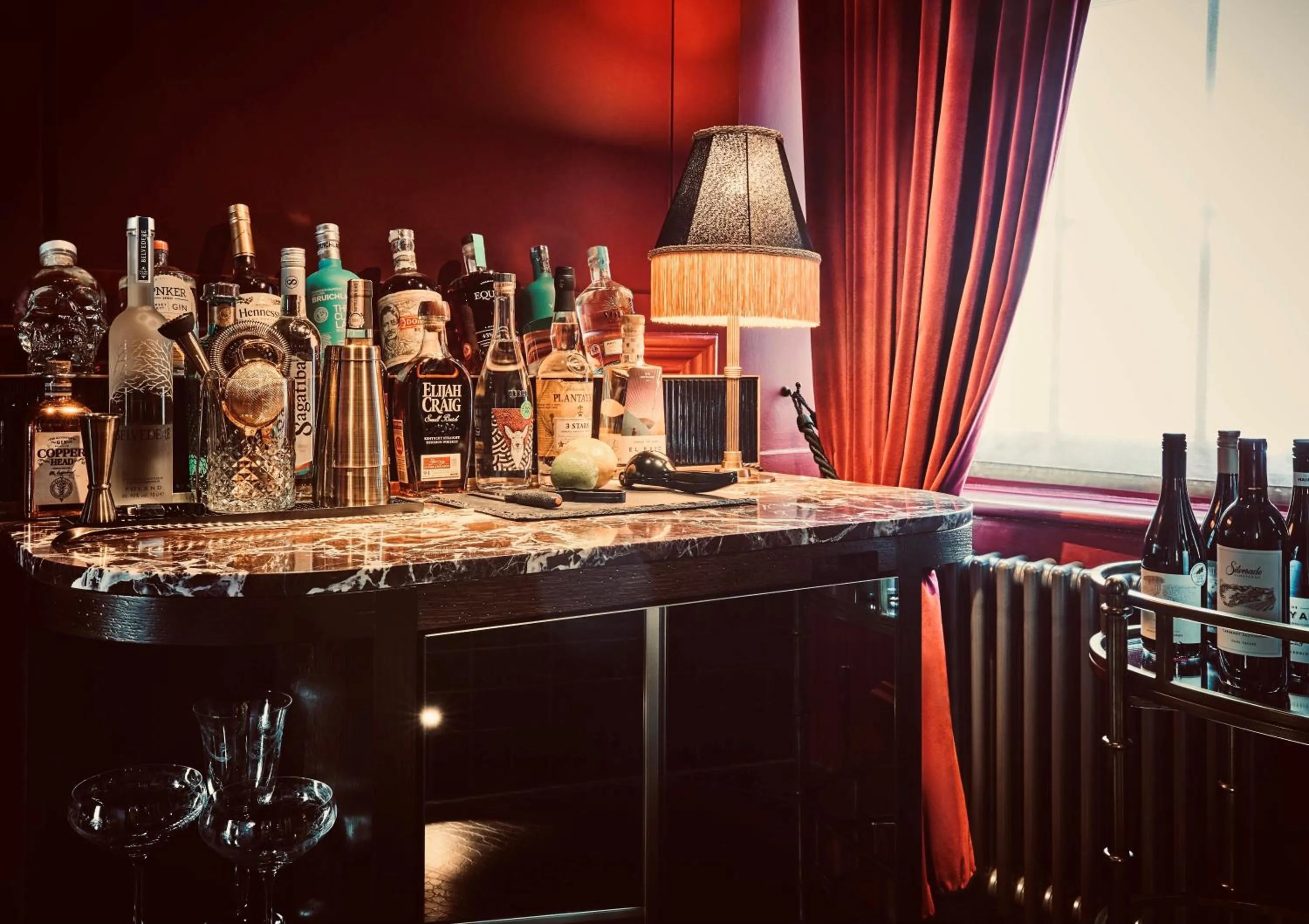 Food and drinks in Chateau Denmark London