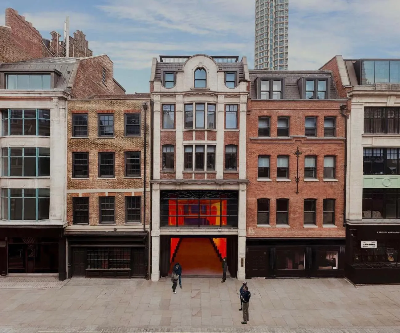 City view in Chateau Denmark London