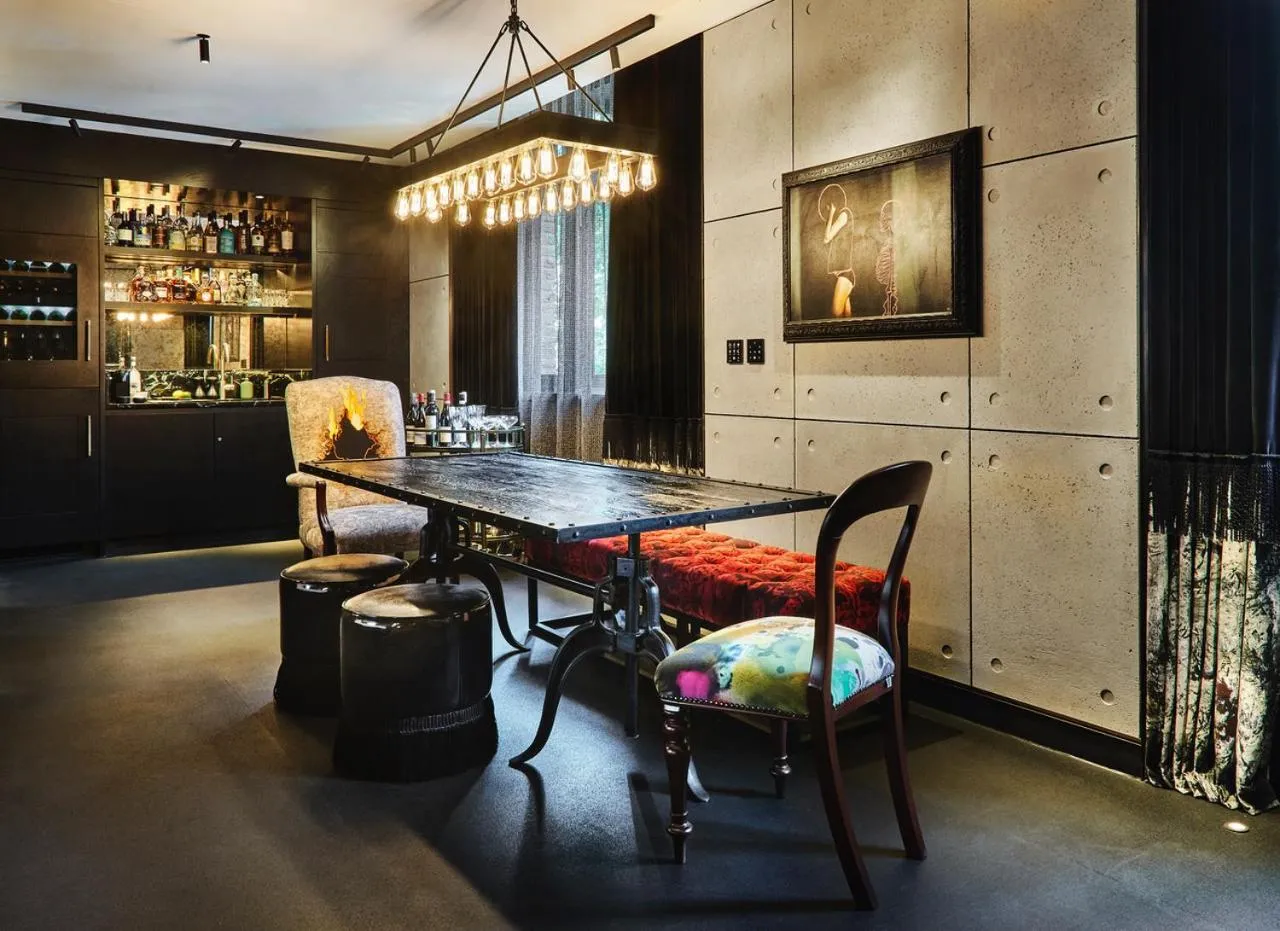 Dining area in Chateau Denmark London