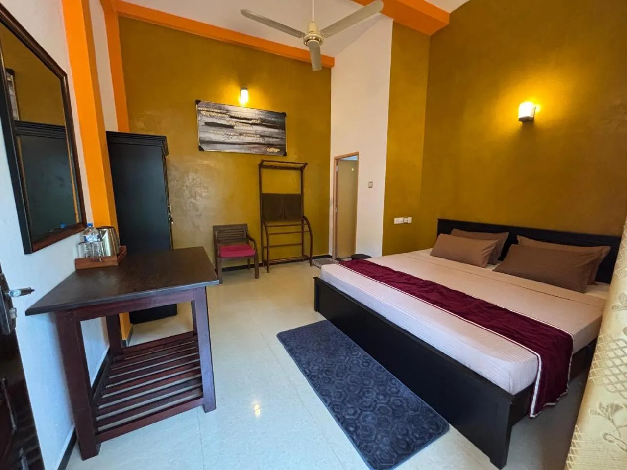 Bed in Kismet Rest Mirissa