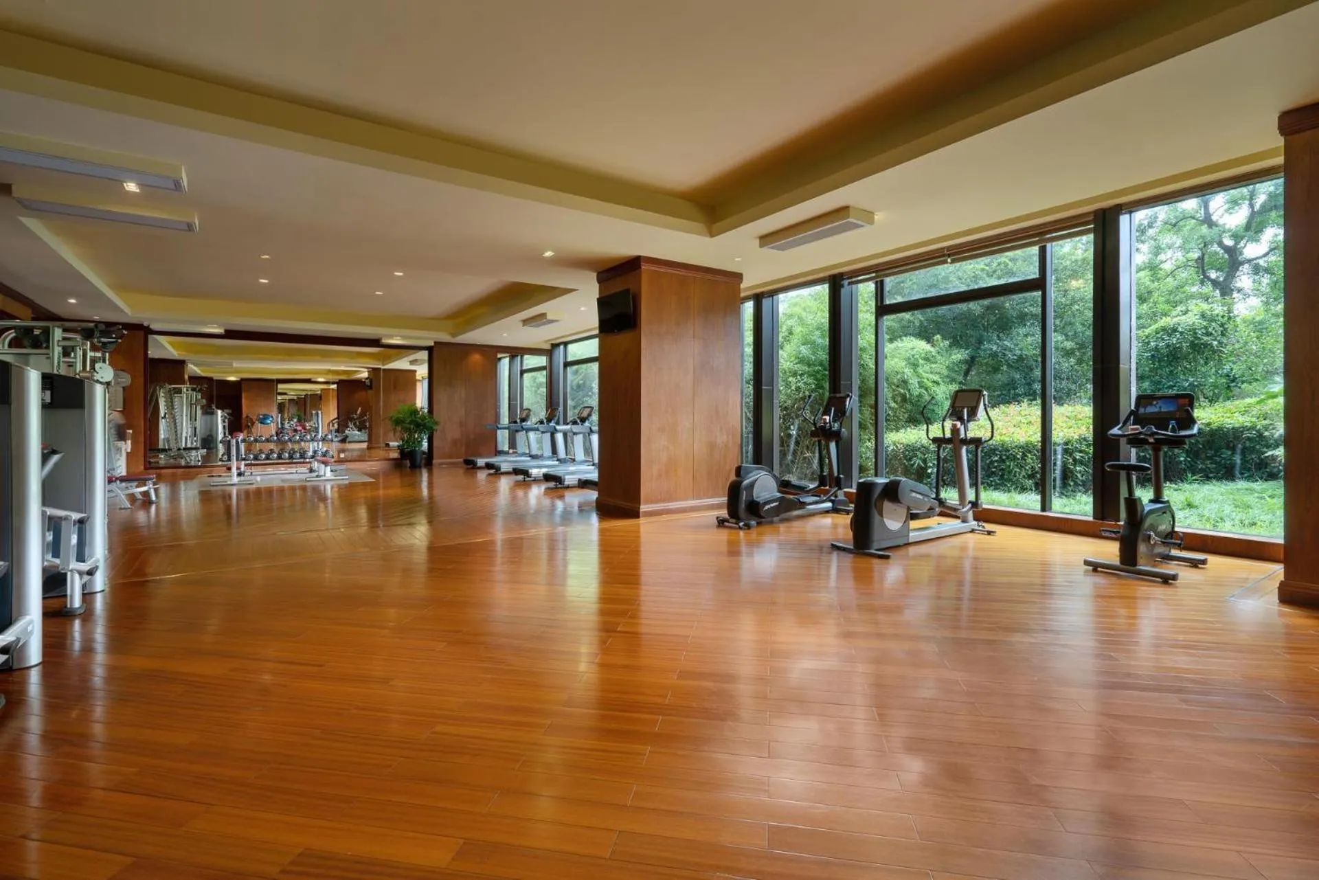 Fitness centre/facilities in Kempinski Hotel Suzhou