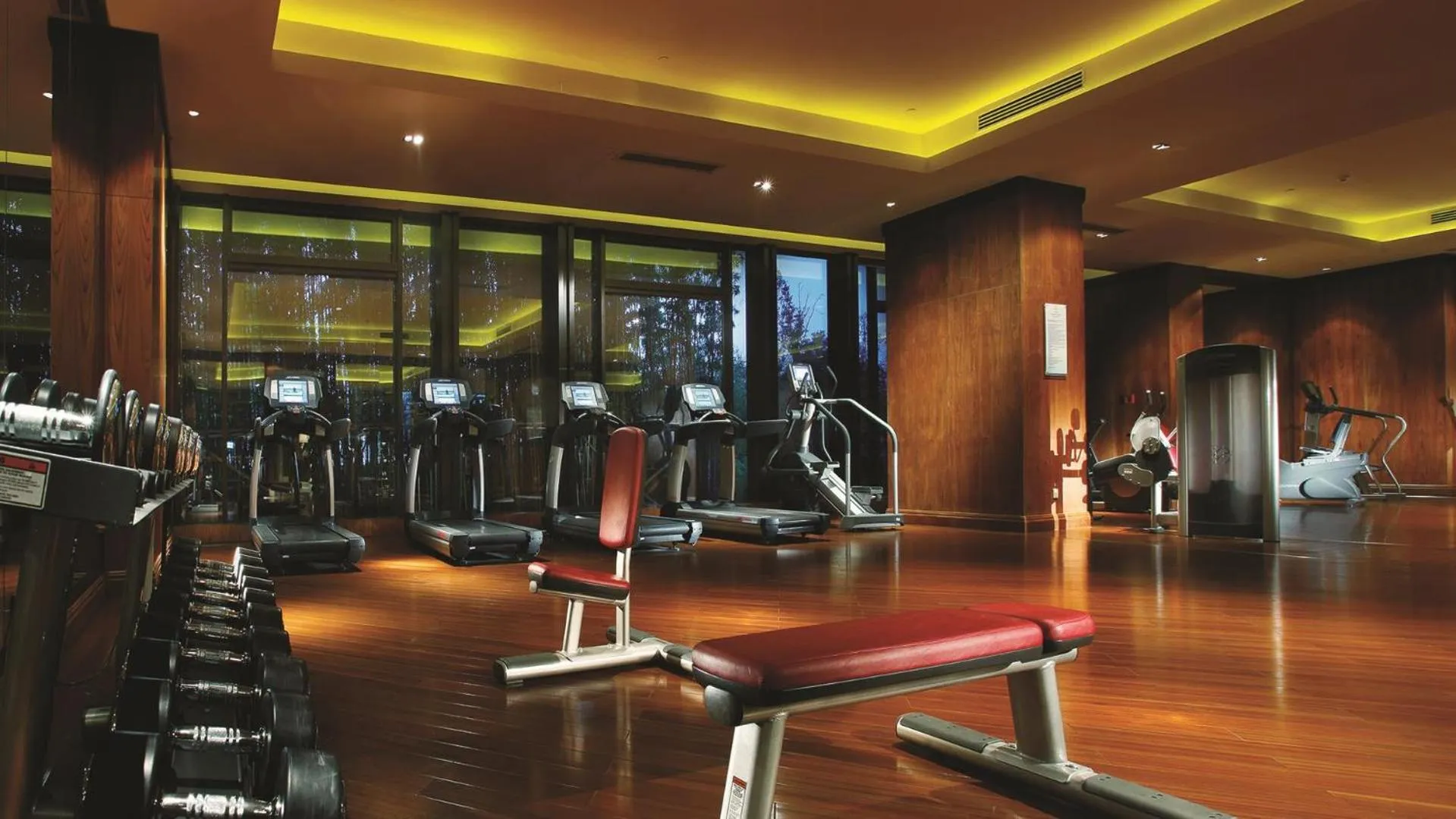Fitness centre/facilities in Kempinski Hotel Suzhou