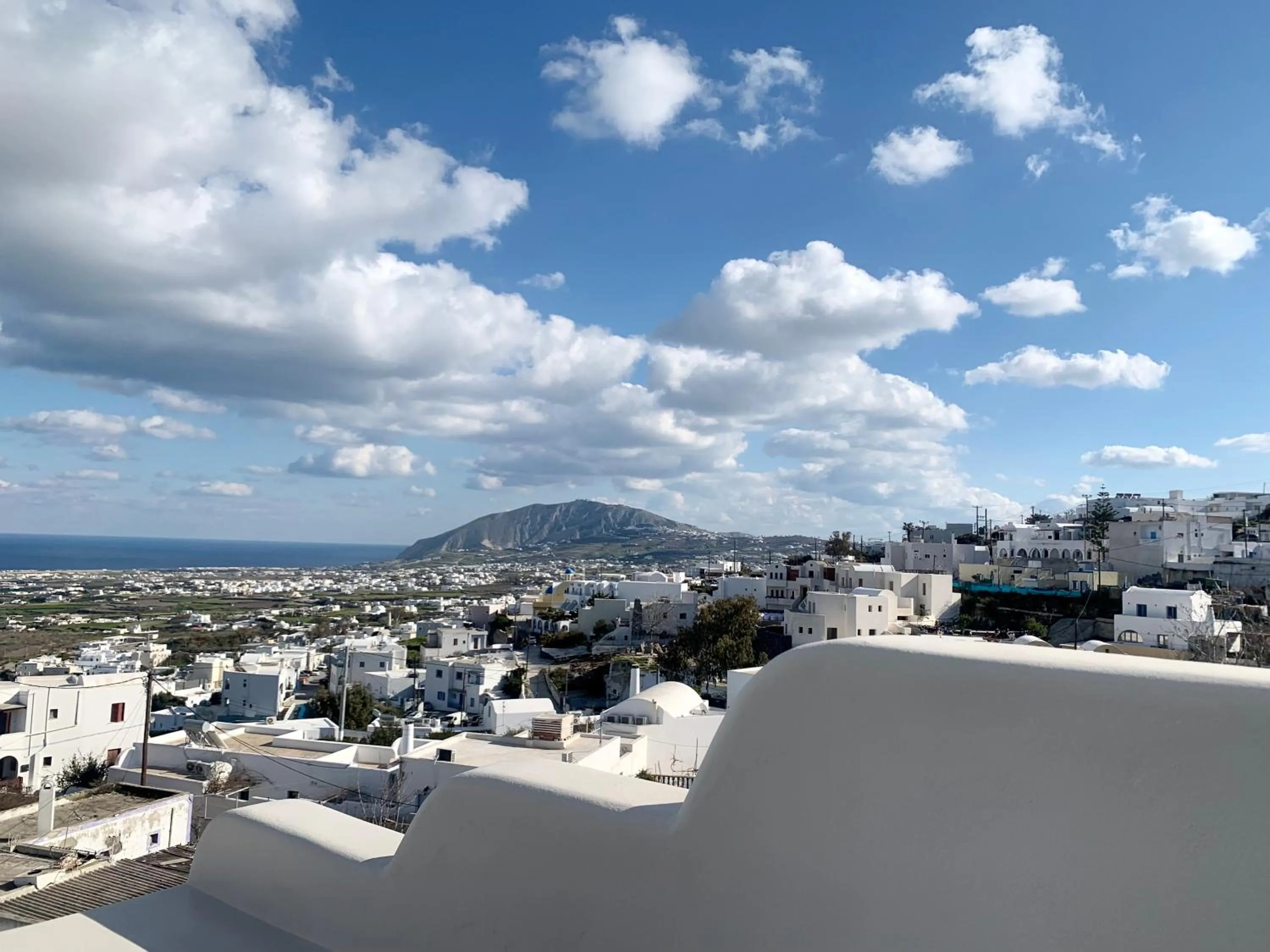 Natural landscape in Mod Santorini Vegan Accommodation