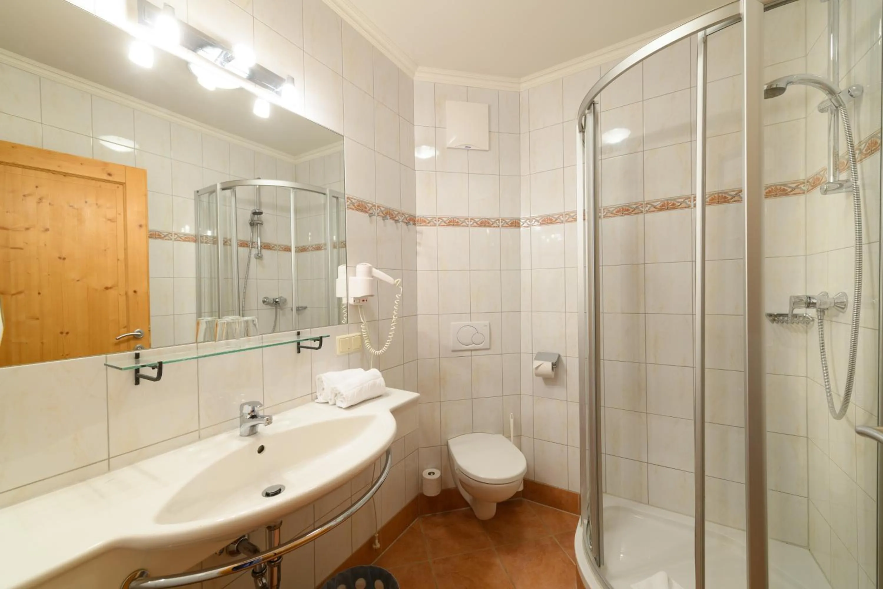 Bathroom in Wander- und Familienhotel Erika