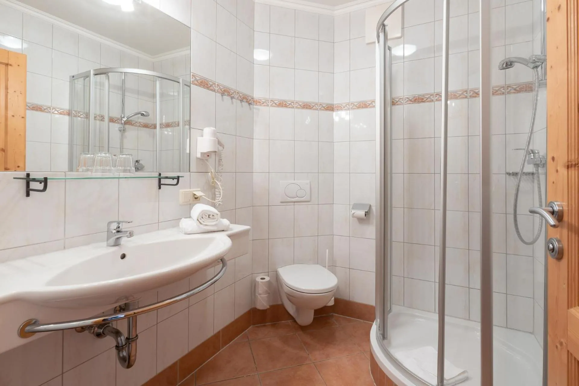 Bathroom in Wander- und Familienhotel Erika