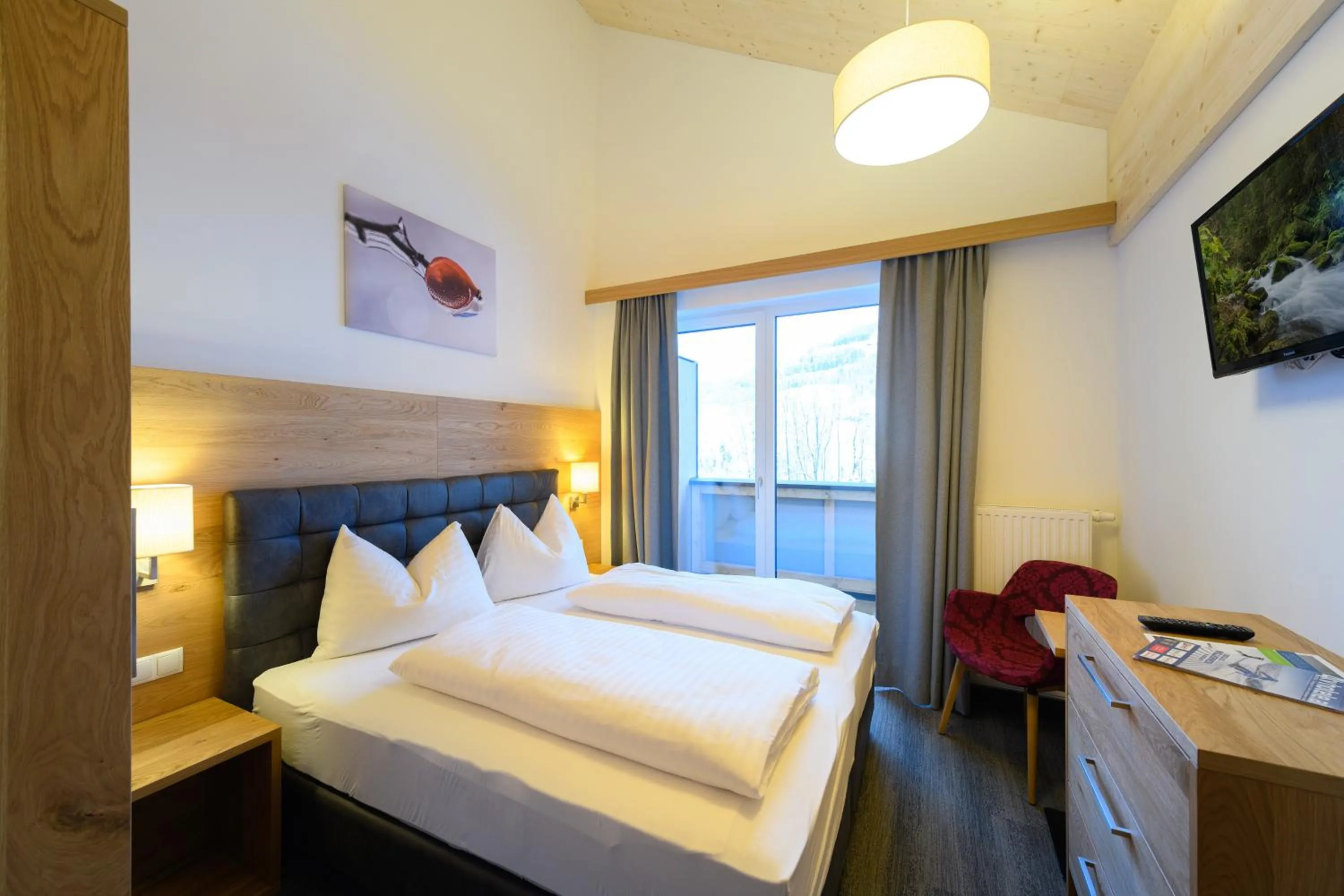 Bedroom, Bed in Wander- und Familienhotel Erika
