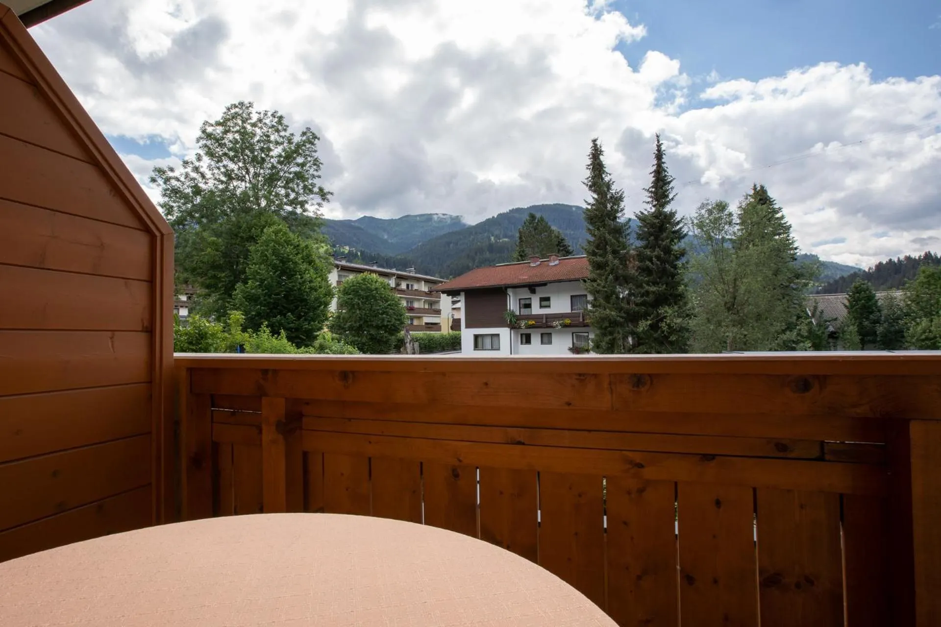 Balcony/Terrace in Wander- und Familienhotel Erika