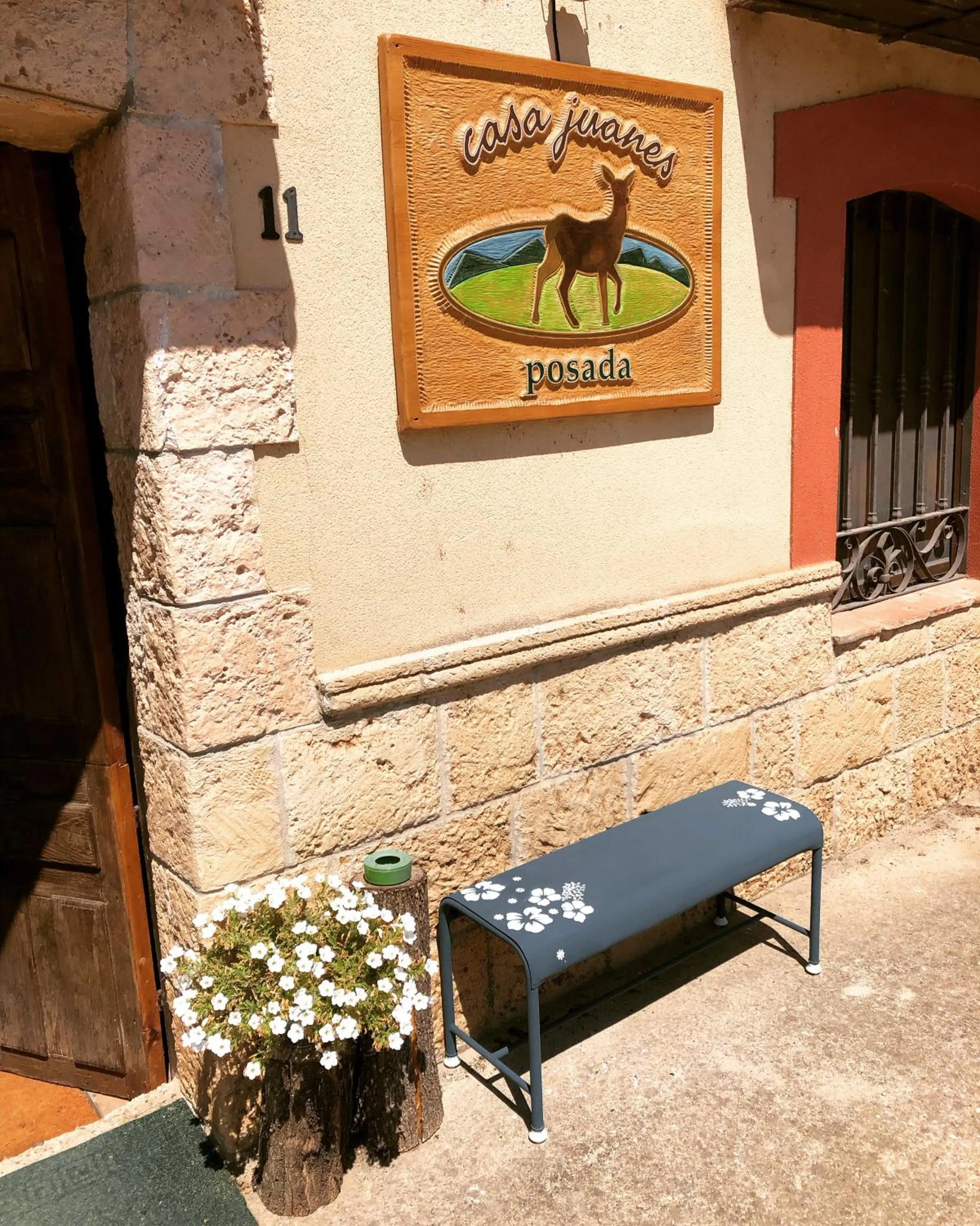 Property building in Posada Casa Juanes