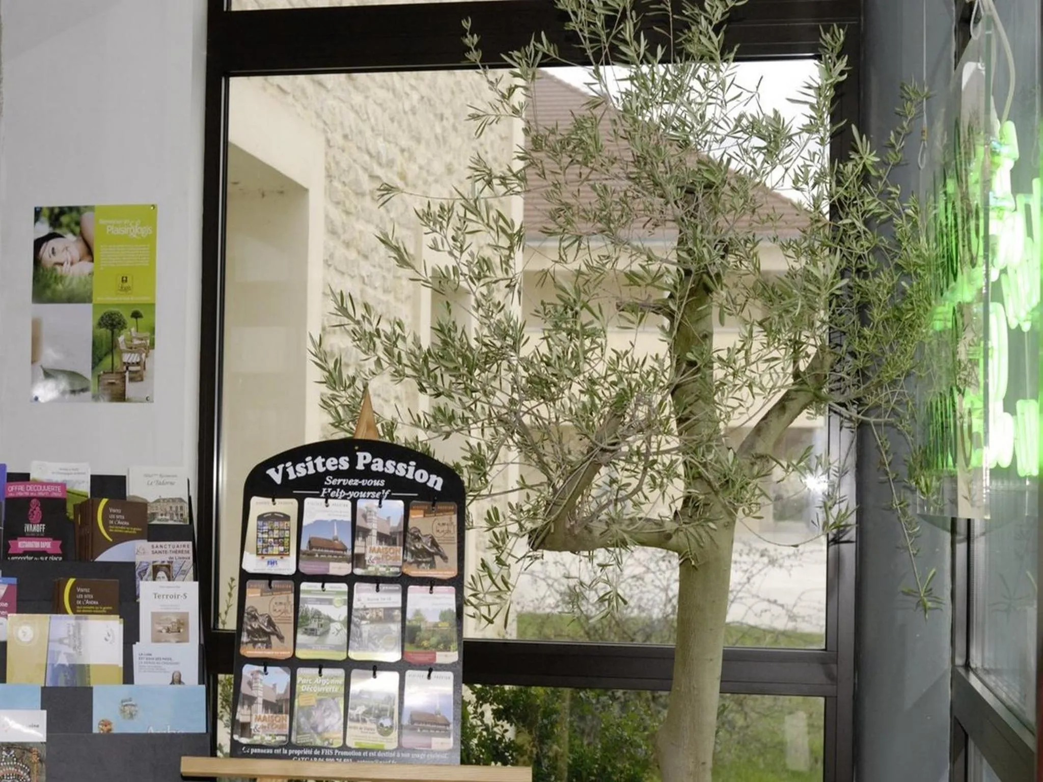 Lobby or reception in Logis Des Sources